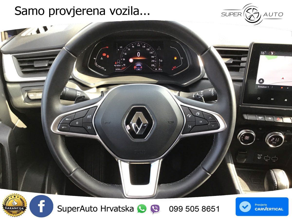 Renault Captur 1.3 TCe (140 KS) EDC Intens