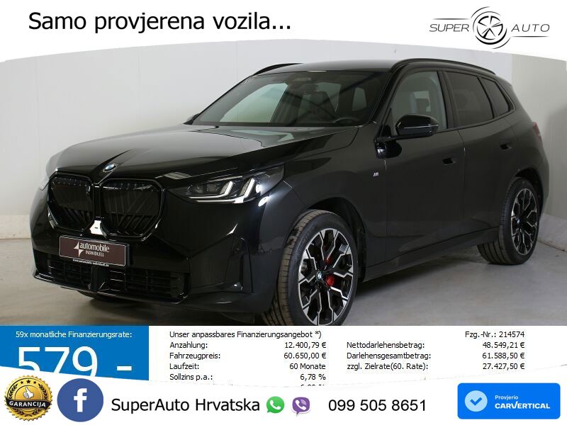 BMW X3 40d xDrive Steptronic M Sport LED+GR SJED+ACC