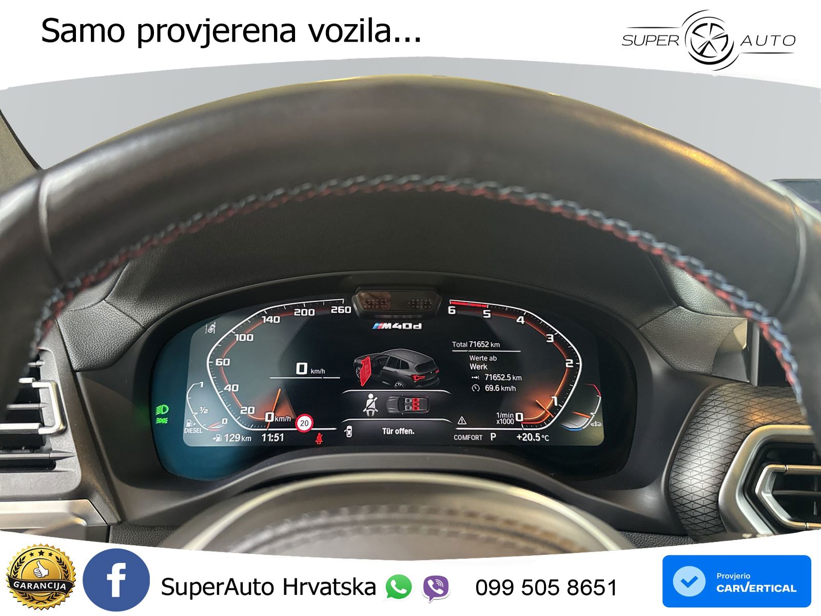BMW X3 M40d xDrive Steptronic M Sport LED+GR SJED+ACC