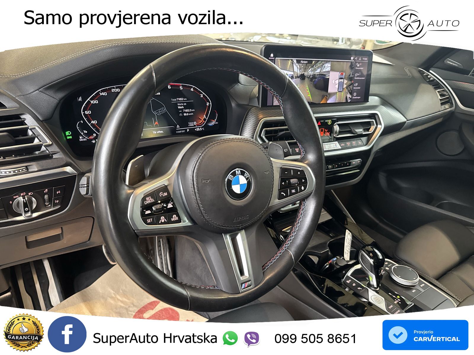 BMW X3 M40d xDrive Steptronic M Sport LED+GR SJED+ACC