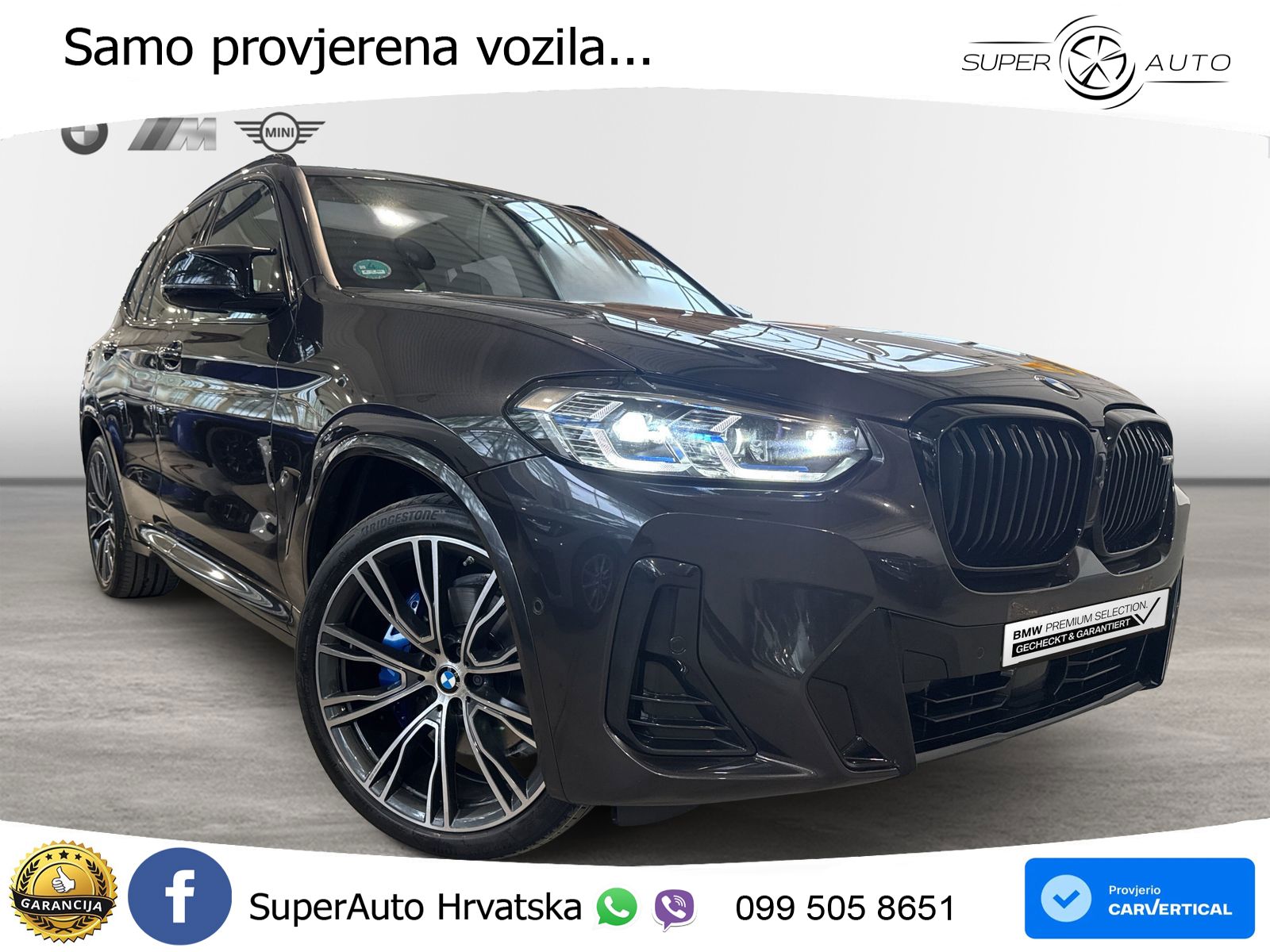 BMW X3 M40d xDrive Steptronic M Sport LED+GR SJED+ACC