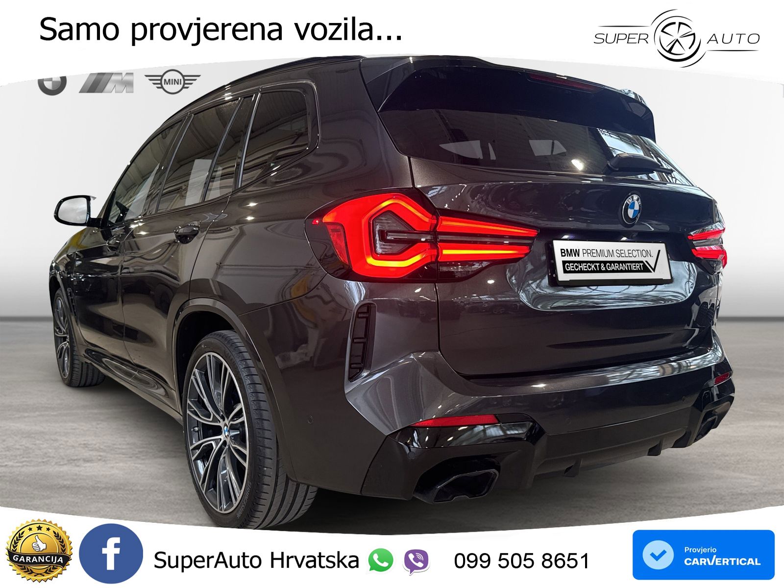 BMW X3 M40d xDrive Steptronic M Sport LED+GR SJED+ACC