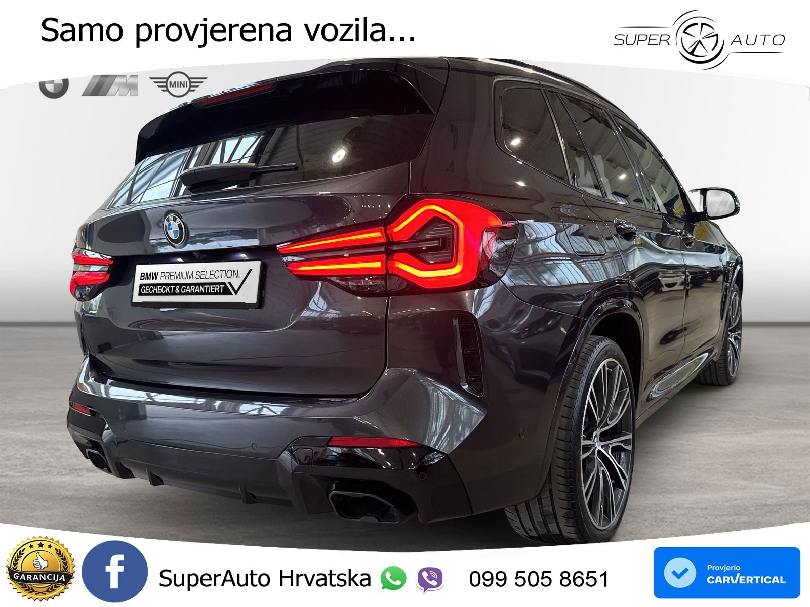 BMW X3 M40d xDrive Steptronic M Sport LED+GR SJED+ACC