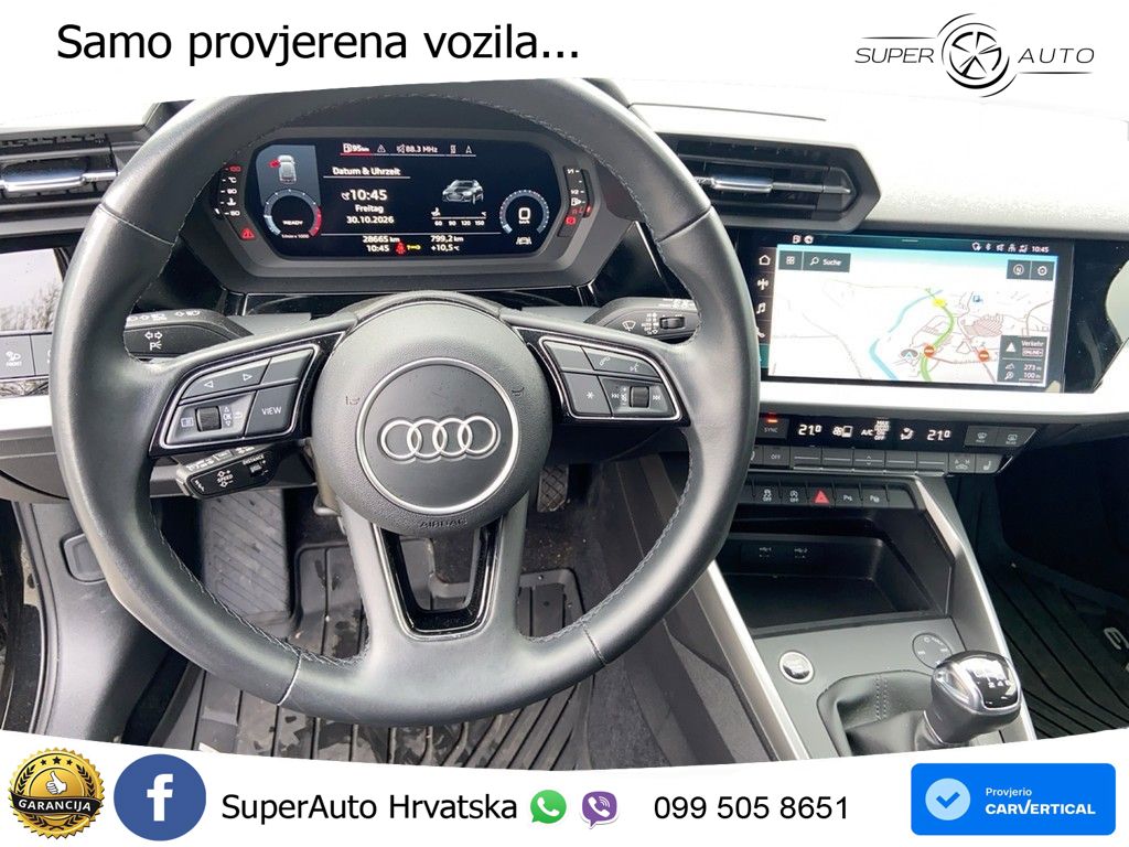 Audi A3 35 TFSI (150 KS) advanced