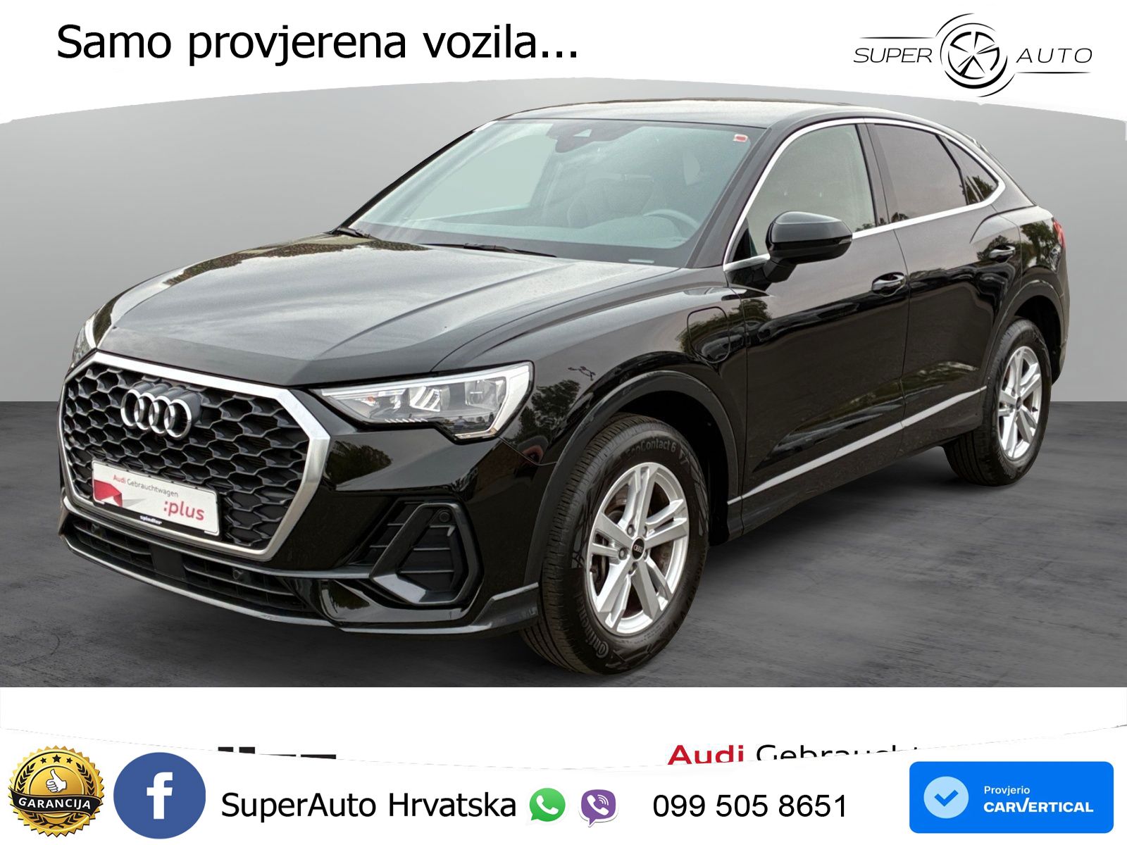 Audi Q3 Sportback 45 TFSIe (245 KS) S tronic S line
