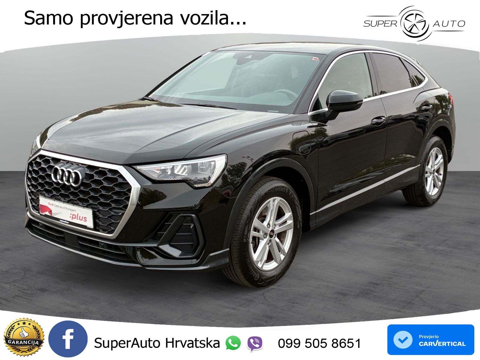 Audi Q3 Sportback 45 TFSIe (245 KS) S tronic S line