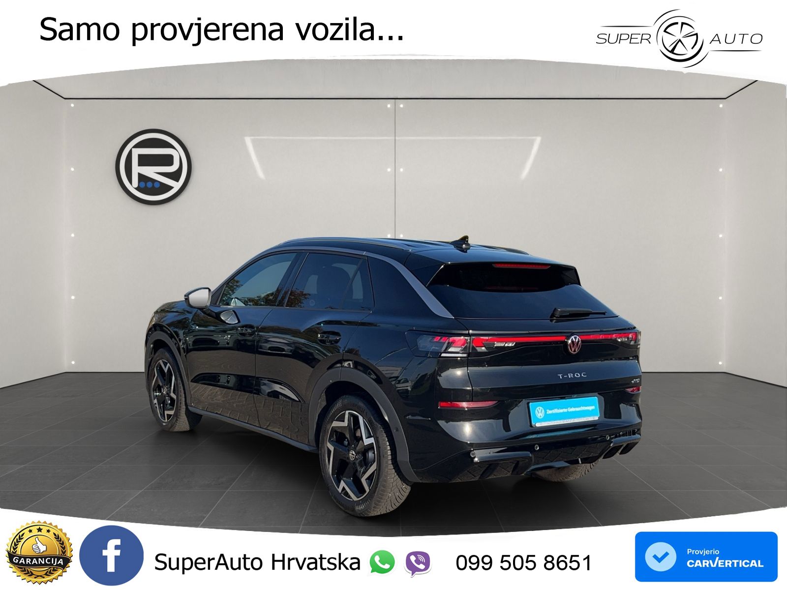 Volkswagen T-Roc 1.5 eTSI (150 KS)  DSG R-Line LED+GR SJED+ACC