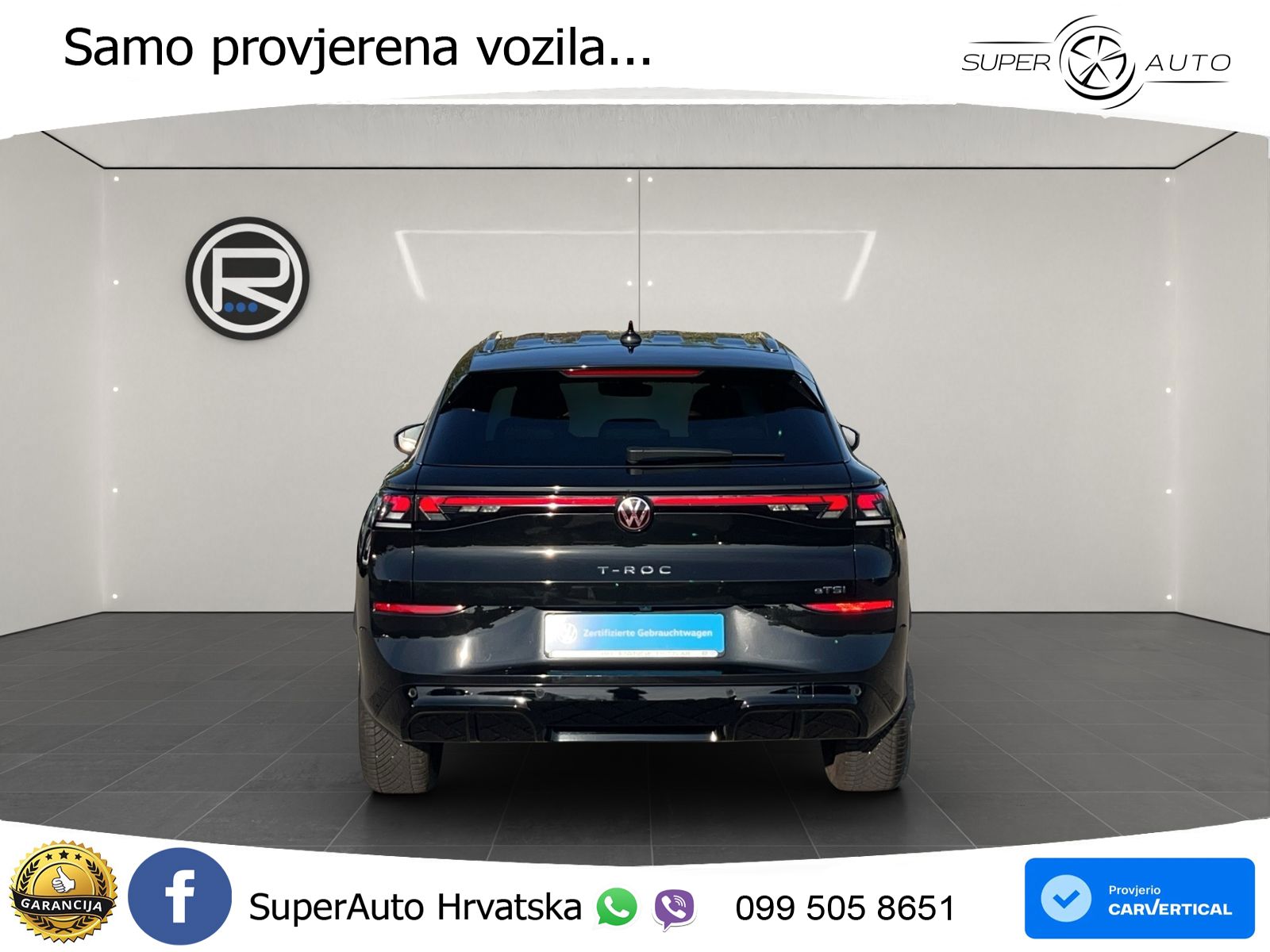Volkswagen T-Roc 1.5 eTSI (150 KS)  DSG R-Line LED+GR SJED+ACC