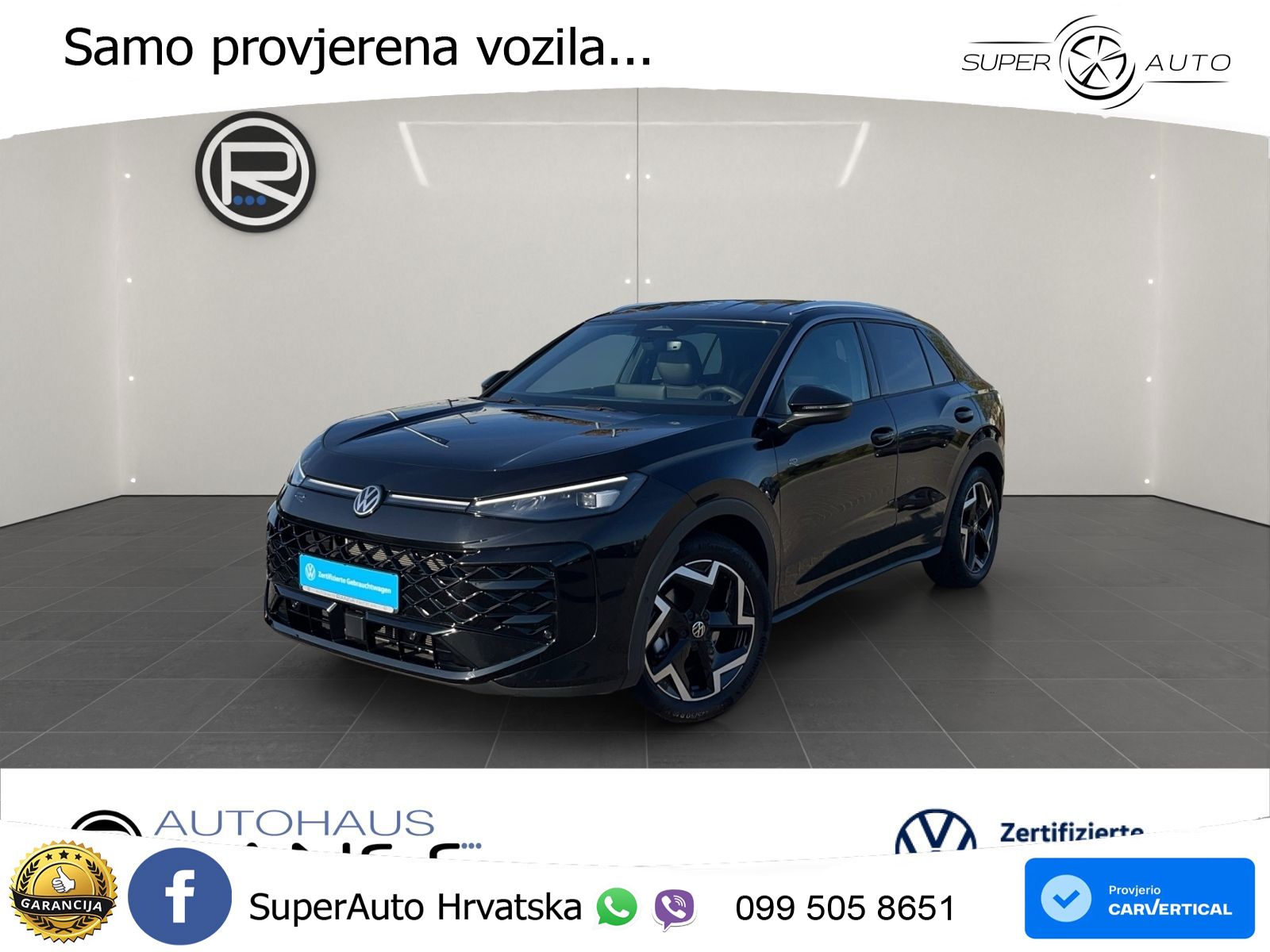 Volkswagen T-Roc 1.5 eTSI (150 KS)  DSG R-Line LED+GR SJED+ACC
