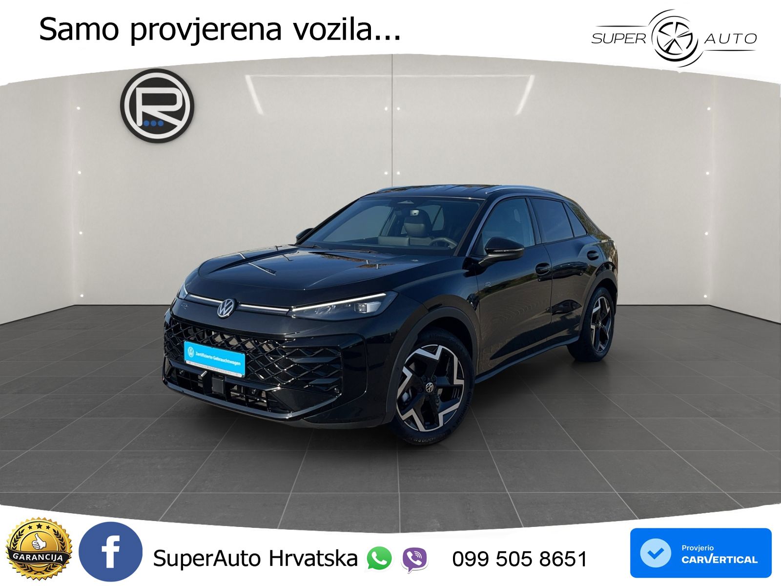 Volkswagen T-Roc 1.5 eTSI (150 KS)  DSG R-Line LED+GR SJED+ACC