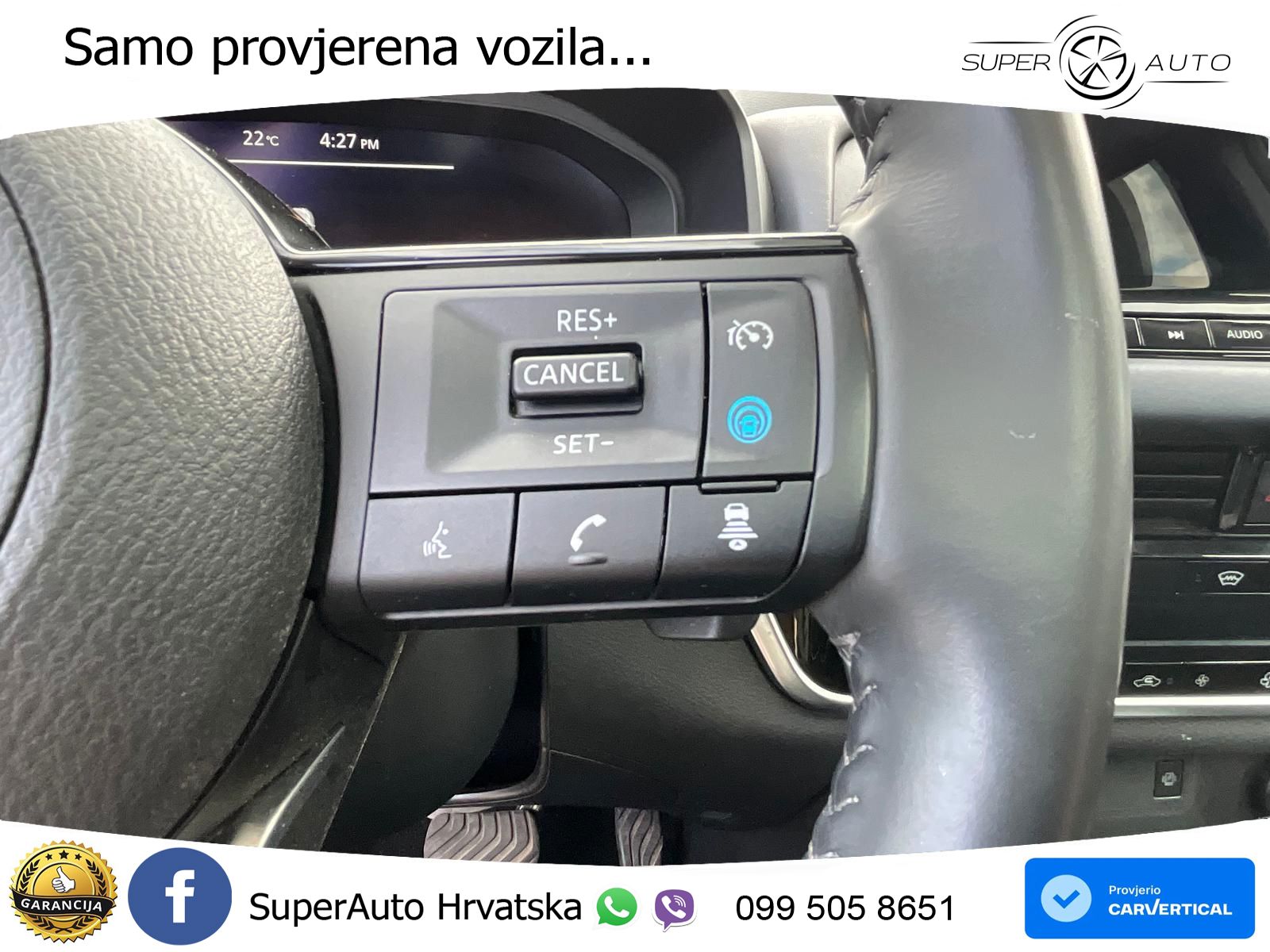 Nissan Qashqai 1.3 DIG-T (158 KS) Xtronic LED+GR SJED+ACC