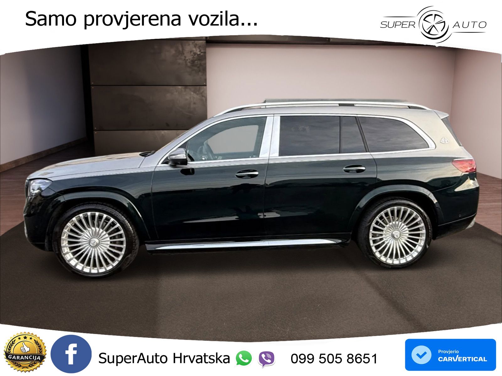 Mercedes Maybach GLS 600 V8 (557 KS) EQ Boost 4MATIC 9G-TRONIC ACC+HEAD+4xGR SJED+360+PANO