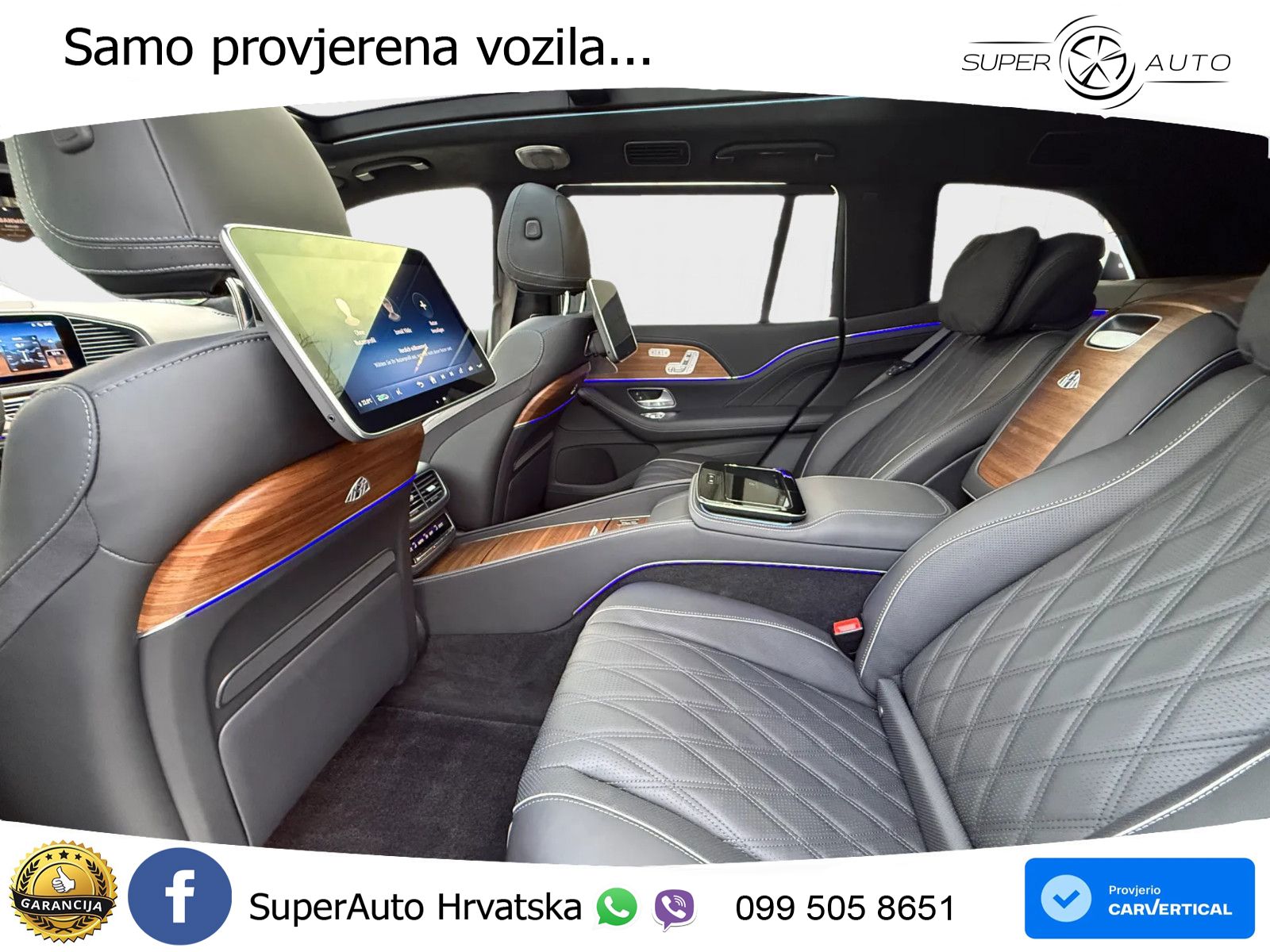 Mercedes Maybach GLS 600 V8 (557 KS) EQ Boost 4MATIC 9G-TRONIC ACC+HEAD+4xGR SJED+360+PANO