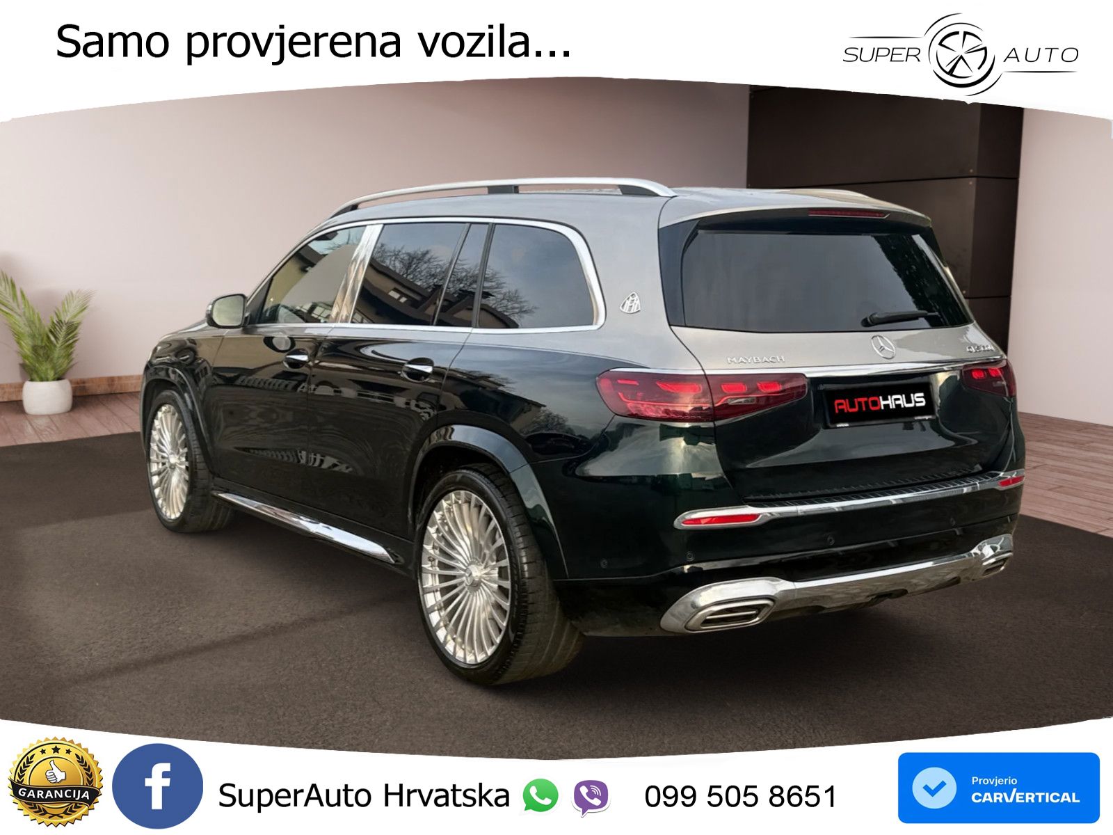 Mercedes Maybach GLS 600 V8 (557 KS) EQ Boost 4MATIC 9G-TRONIC ACC+HEAD+4xGR SJED+360+PANO