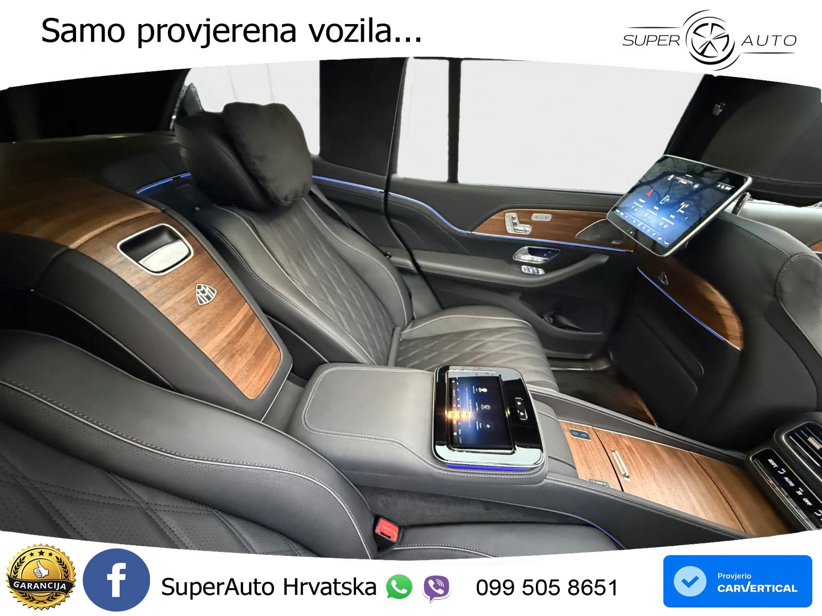 Mercedes Maybach GLS 600 V8 (557 KS) EQ Boost 4MATIC 9G-TRONIC ACC+HEAD+4xGR SJED+360+PANO