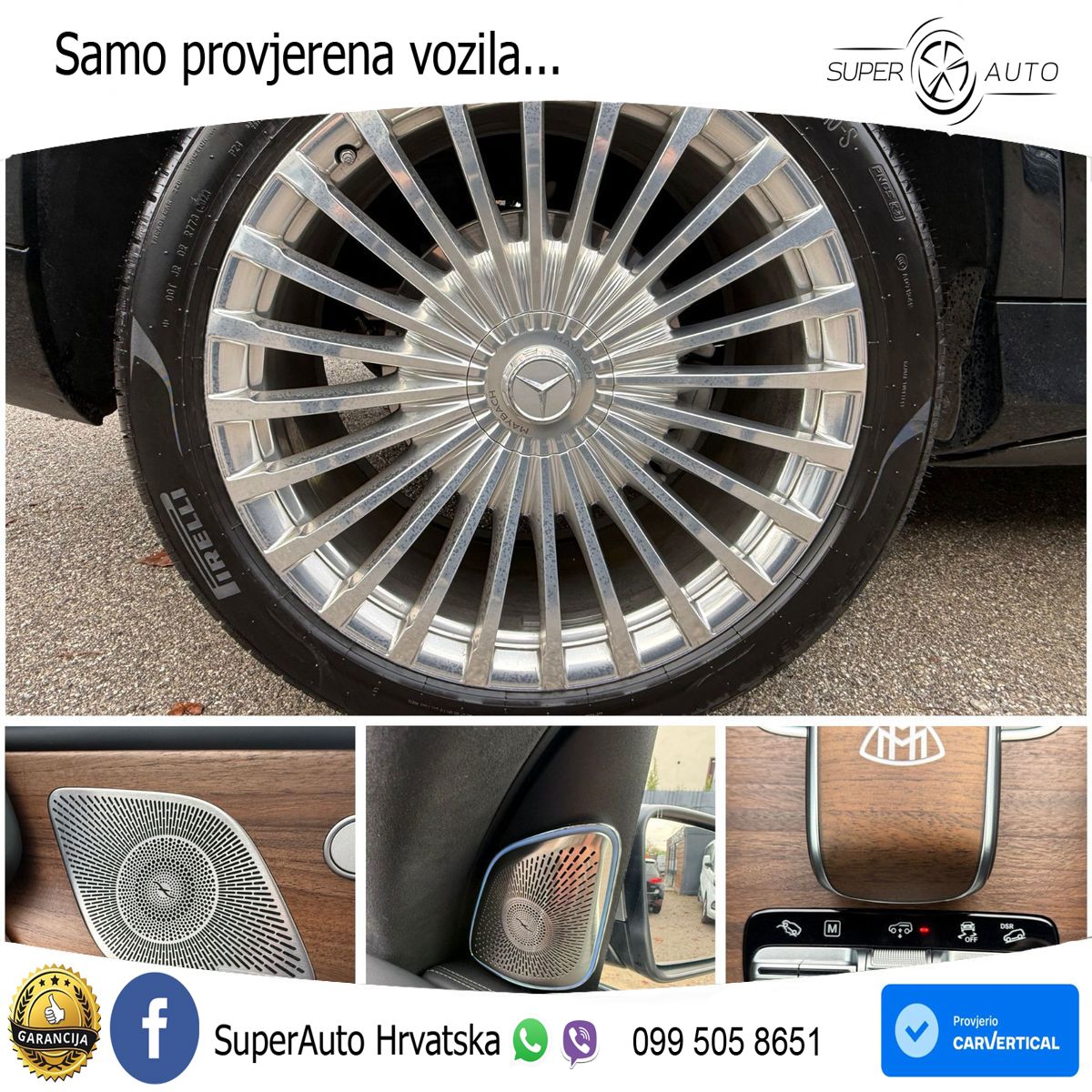 Mercedes Maybach GLS 600 V8 (557 KS) EQ Boost 4MATIC 9G-TRONIC ACC+HEAD+4xGR SJED+360+PANO