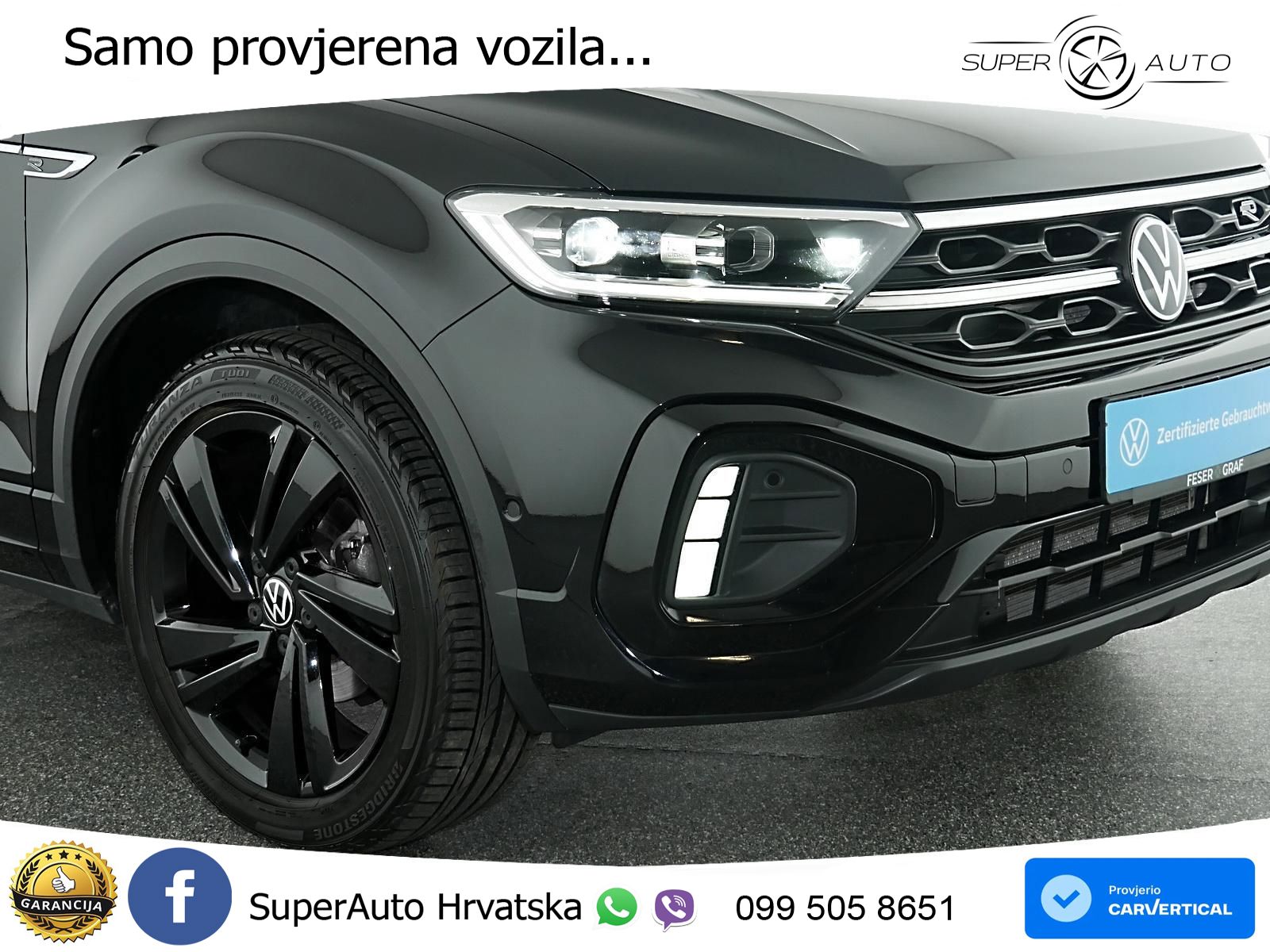 Volkswagen T-Roc 1.5 TSI (150 KS) DSG LED+GR SJED+ACC