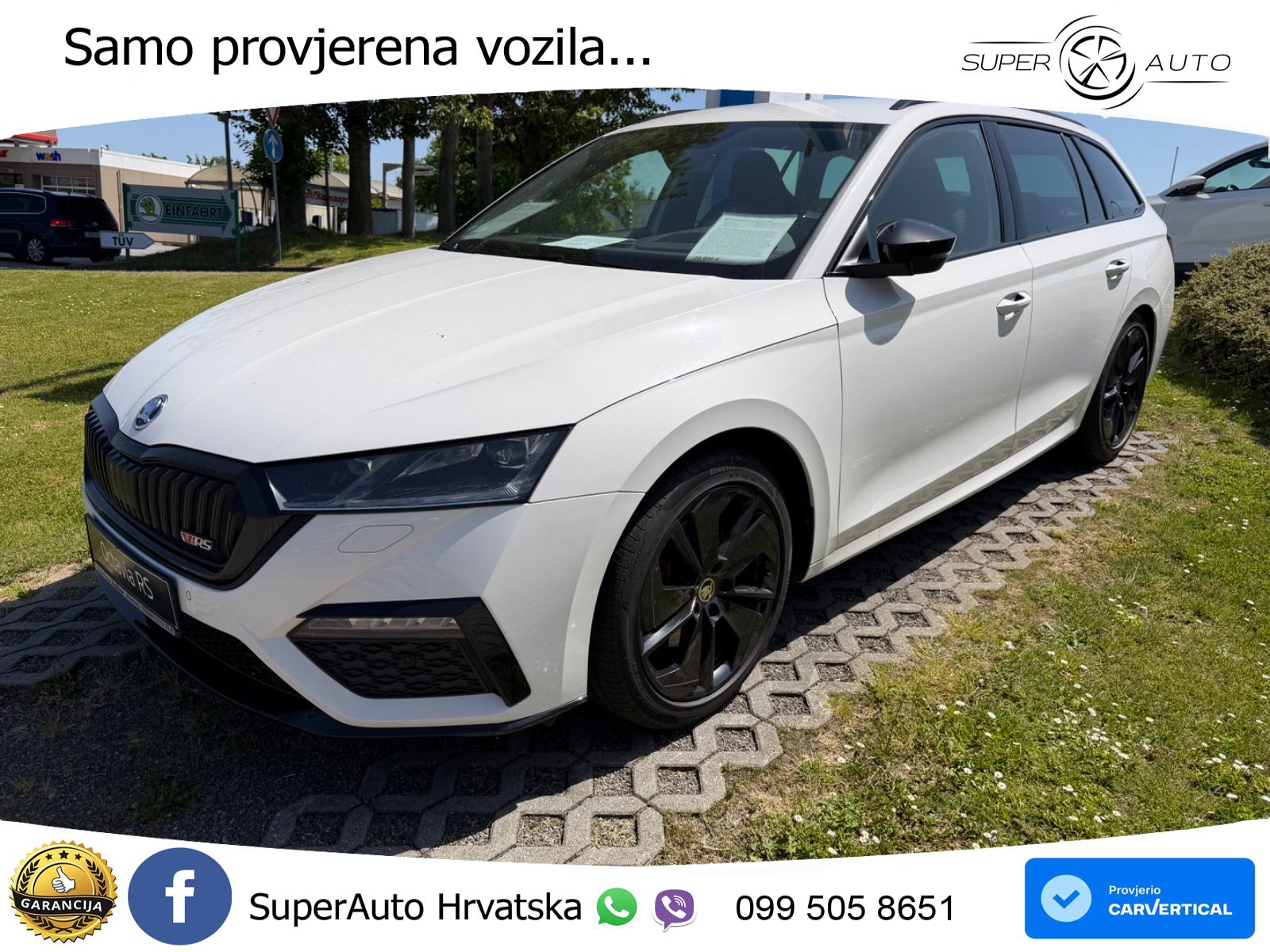 Škoda Octavia Combi RS 2.0 TDI (200 KS) 4x4 DSG LED+GR SJED+ACC