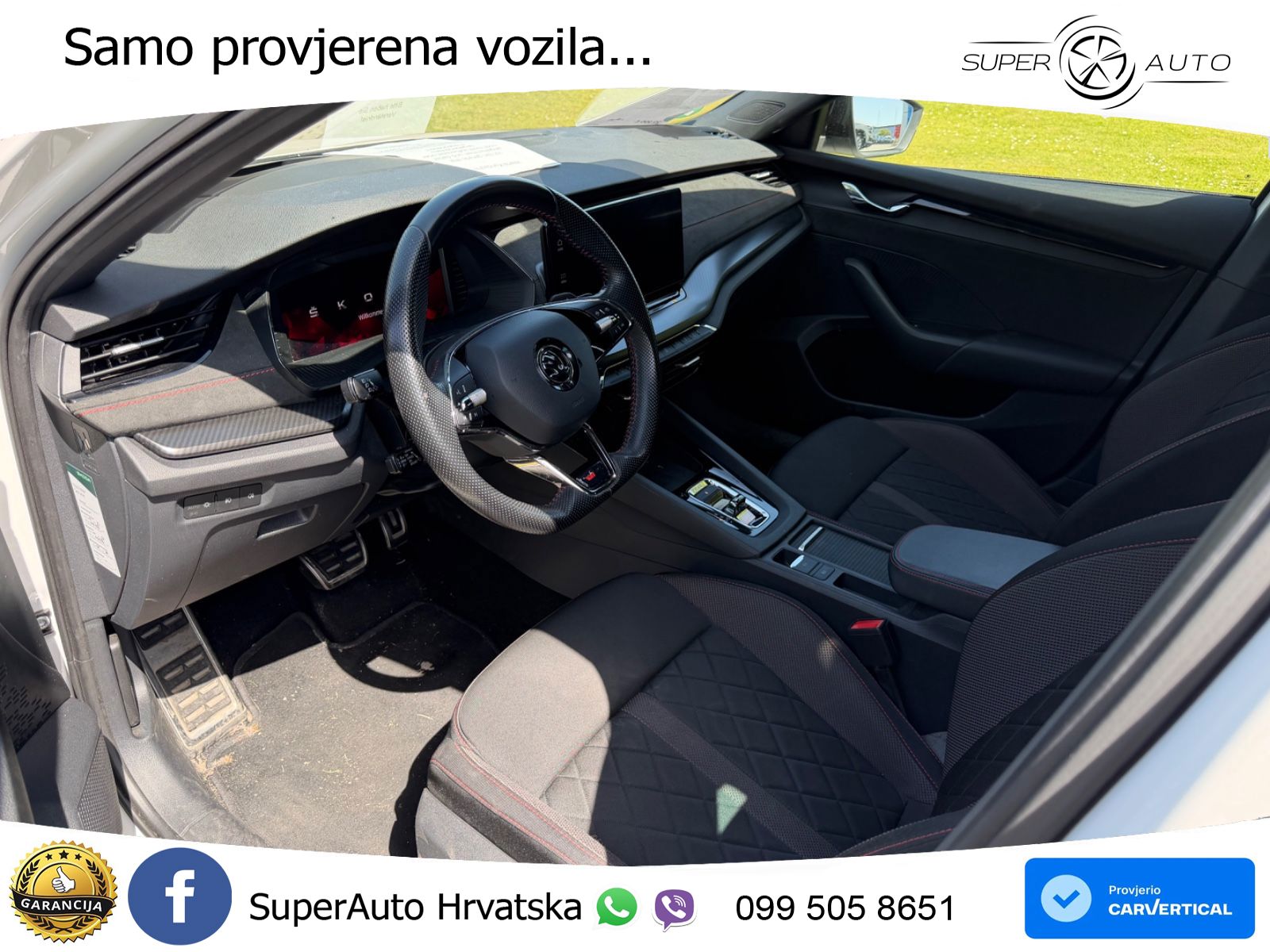 Škoda Octavia Combi RS 2.0 TDI (200 KS) 4x4 DSG LED+GR SJED+ACC