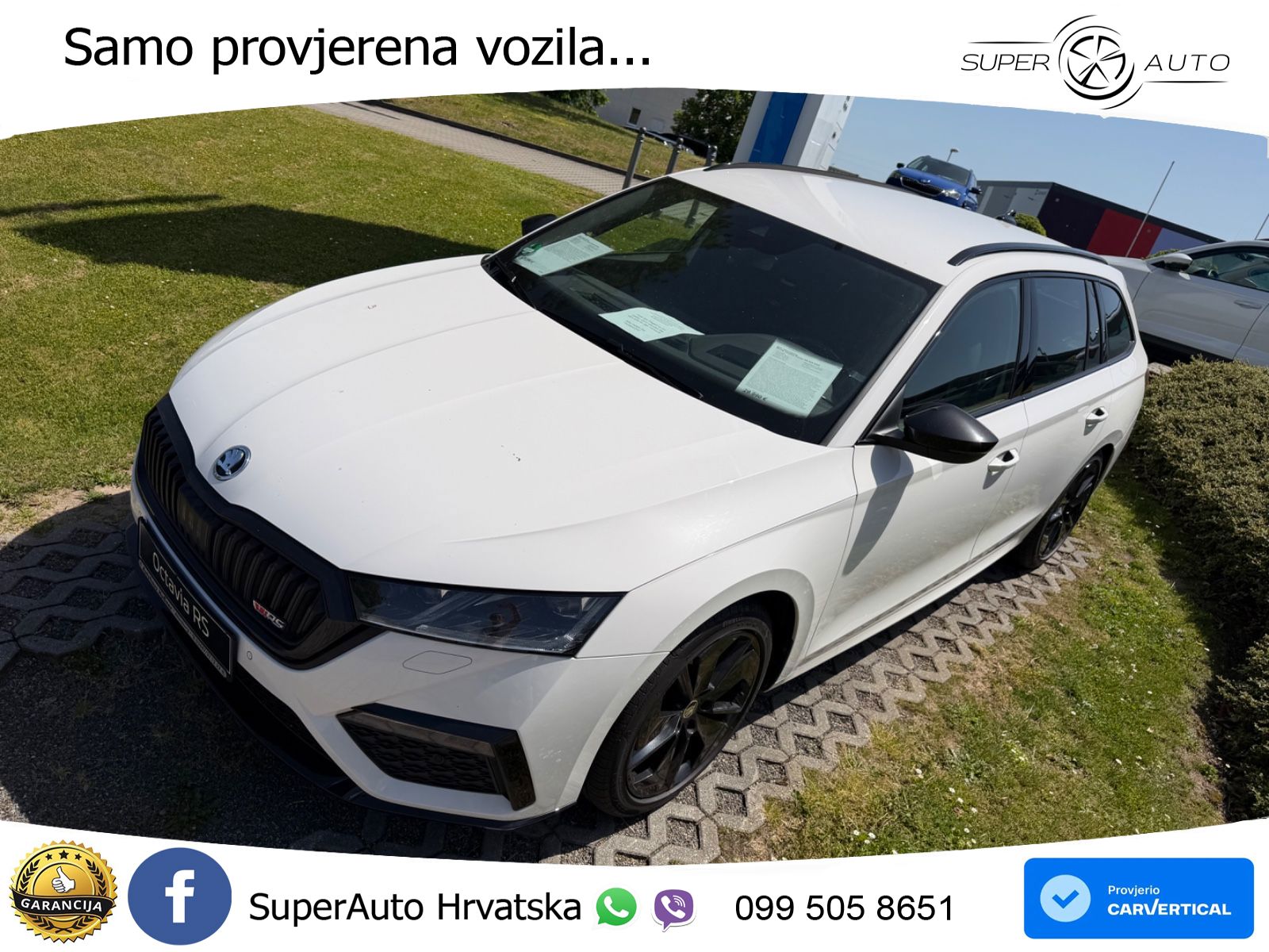 Škoda Octavia Combi RS 2.0 TDI (200 KS) 4x4 DSG LED+GR SJED+ACC