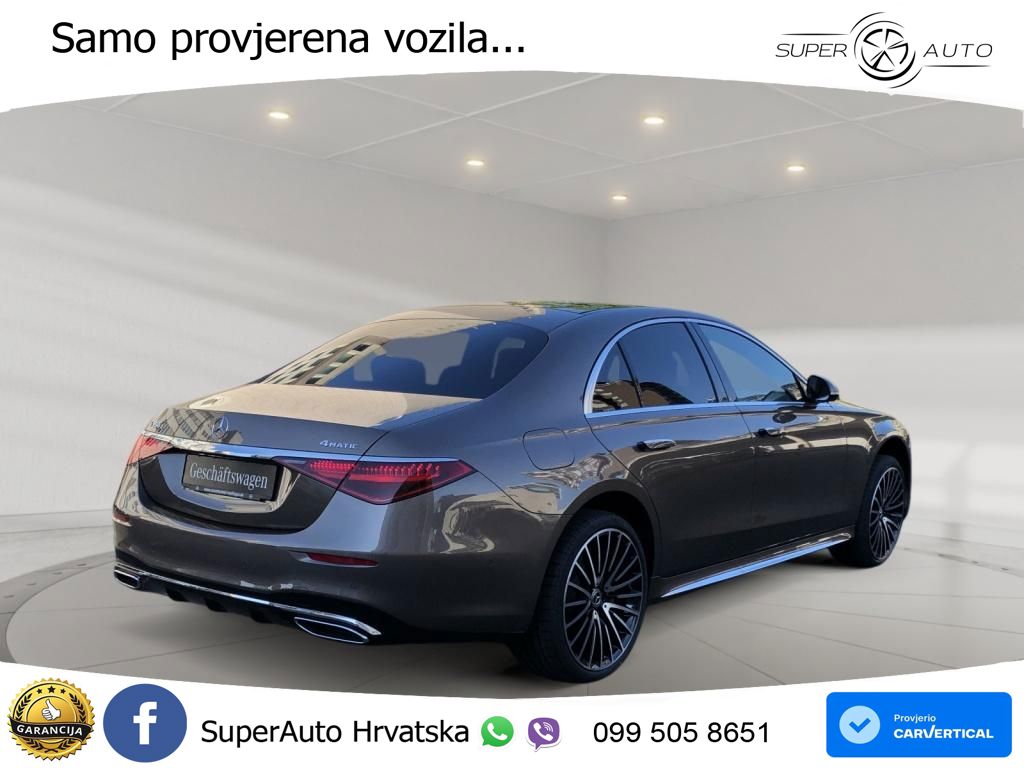 Mercedes S 350d (313 KS) EQ Boost 4MATIC 9G-TRONIC AMG ACC+HEAD+4xGR SJED+360+PANO