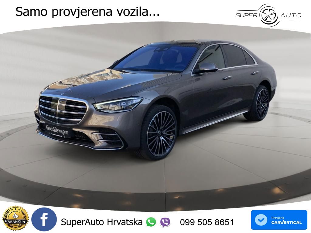 Mercedes S 350d (313 KS) EQ Boost 4MATIC 9G-TRONIC AMG ACC+HEAD+4xGR SJED+360+PANO