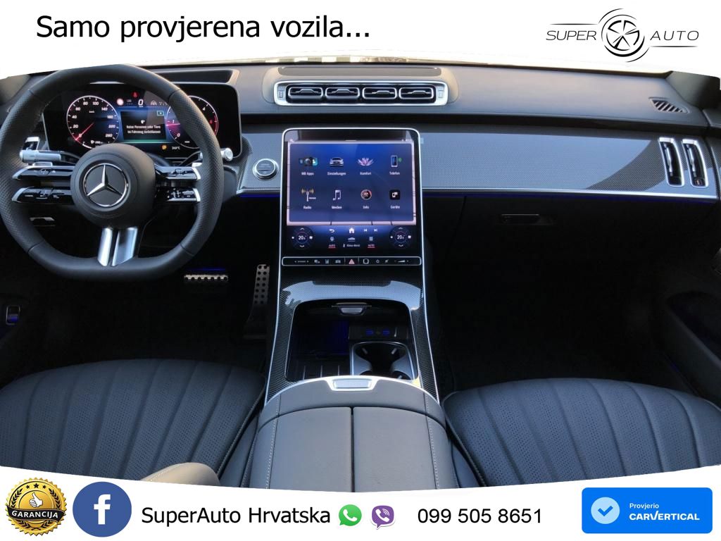 Mercedes S 350d (313 KS) EQ Boost 4MATIC 9G-TRONIC AMG ACC+HEAD+4xGR SJED+360+PANO