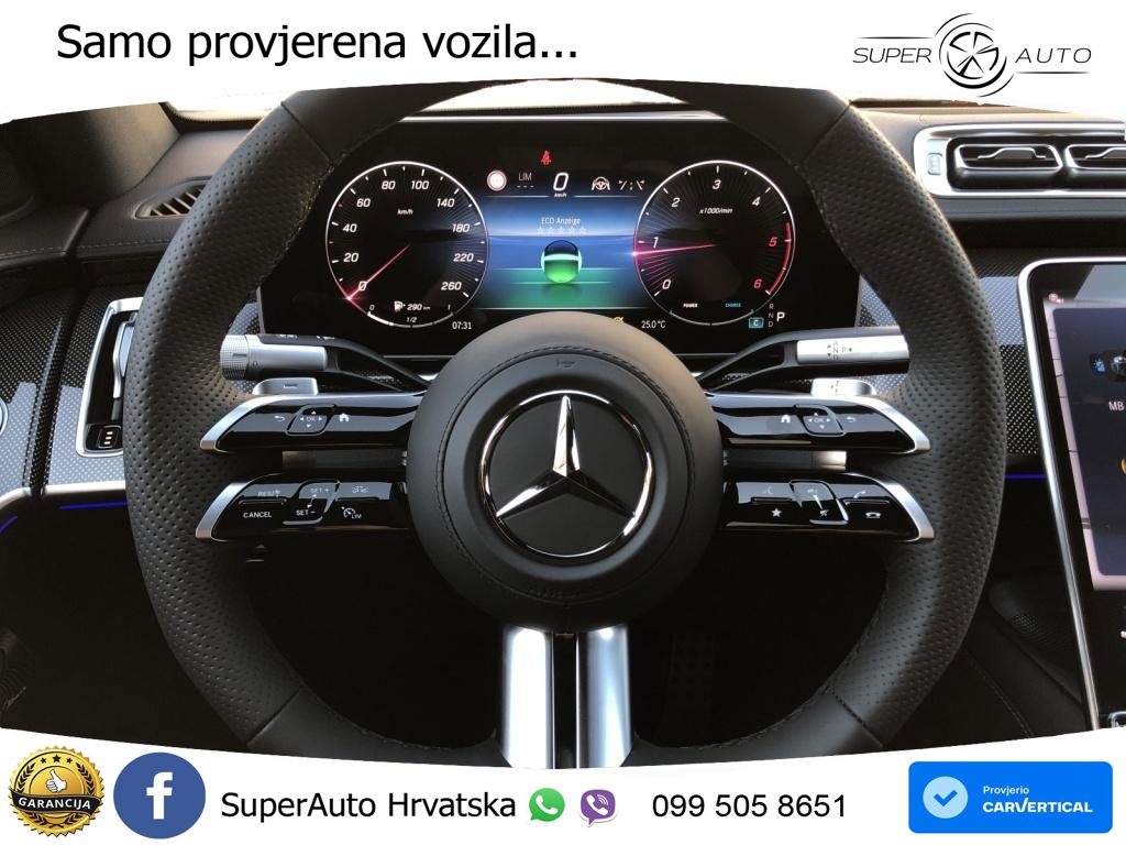 Mercedes S 350d (313 KS) EQ Boost 4MATIC 9G-TRONIC AMG ACC+HEAD+4xGR SJED+360+PANO