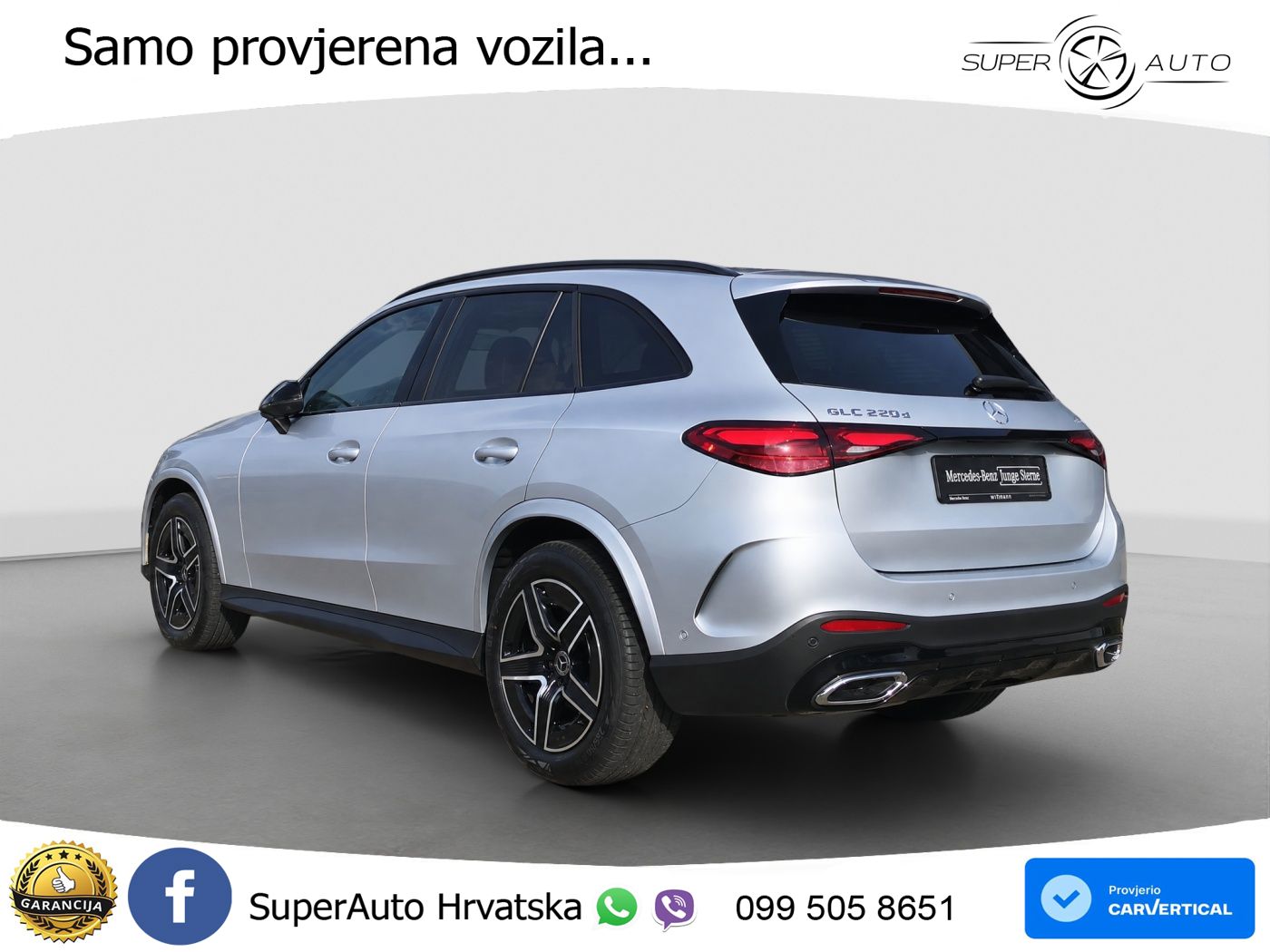 Mercedes GLC 220d (197 KS) 4MATIC 9G-TRONIC LED+GR SJED+ACC