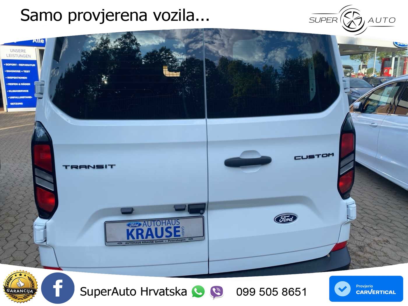Ford Transit Custom 280 L1 Kasten Trend 5 Ja.Garantie 110 KS