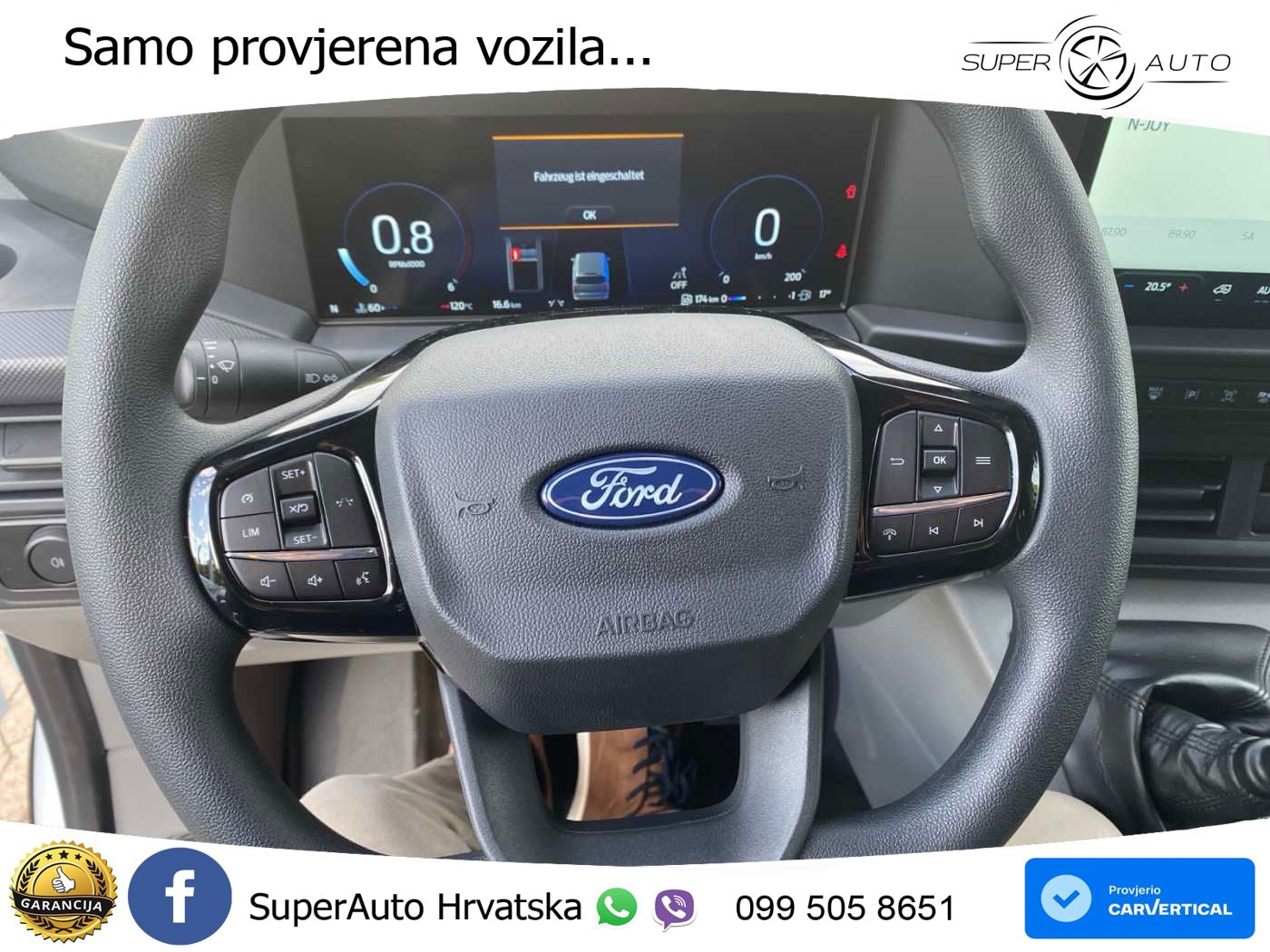 Ford Transit Custom 280 L1 Kasten Trend 5 Ja.Garantie 110 KS