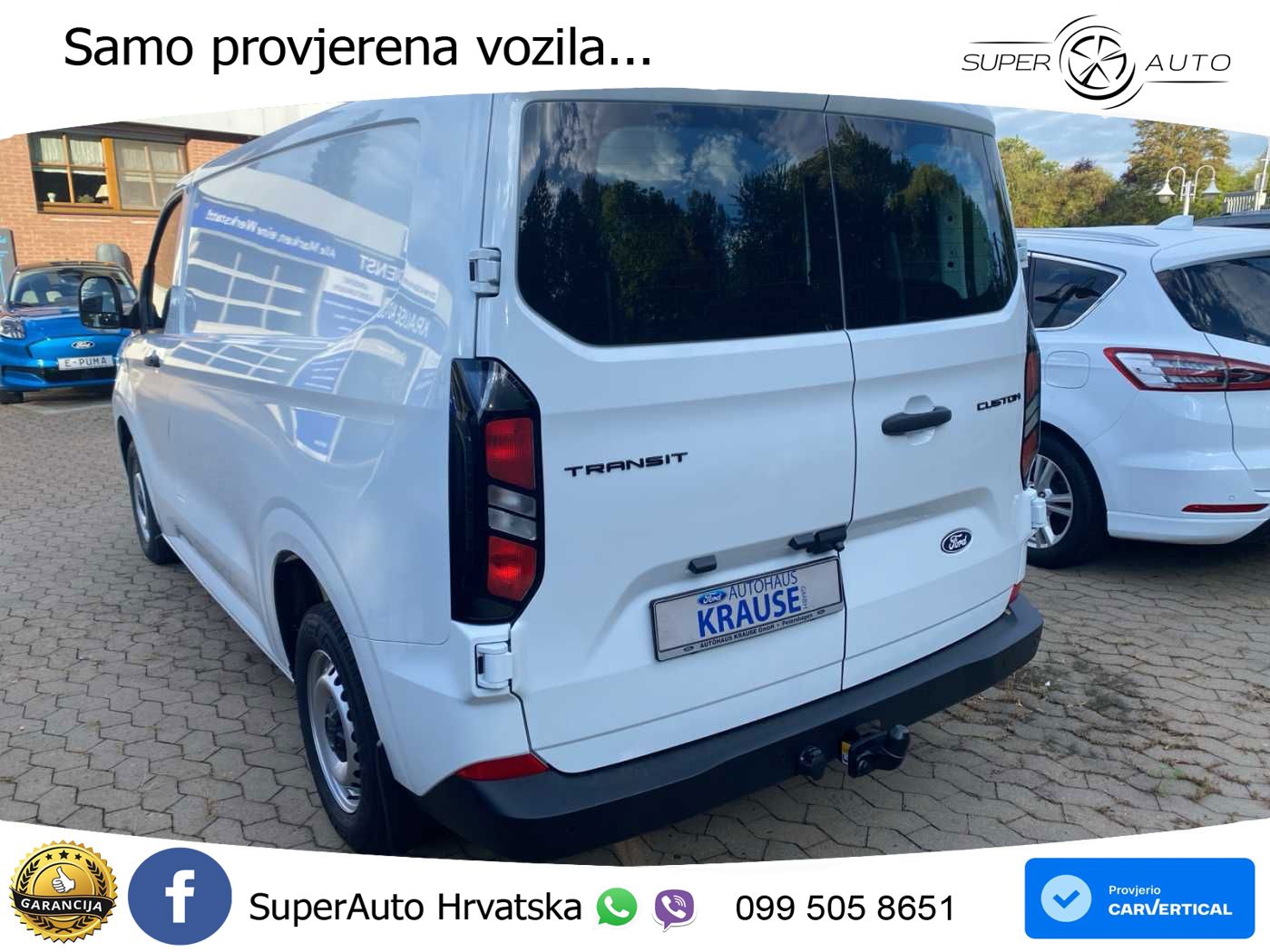 Ford Transit Custom 280 L1 Kasten Trend 5 Ja.Garantie 110 KS