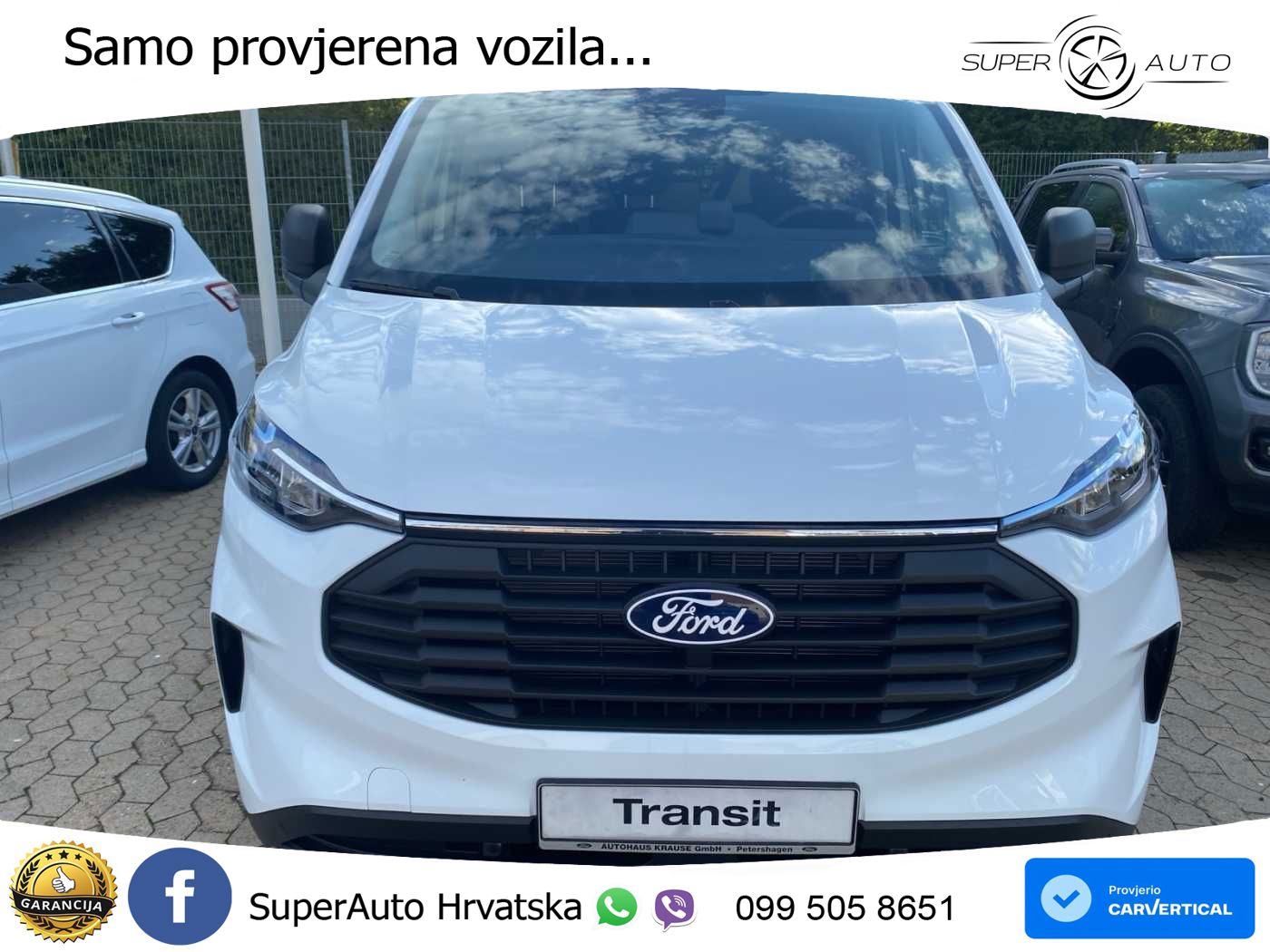 Ford Transit Custom 280 L1 Kasten Trend 5 Ja.Garantie 110 KS