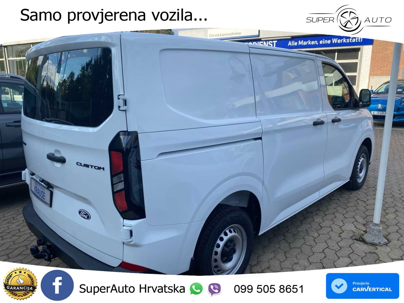 Ford Transit Custom 280 L1 Kasten Trend 5 Ja.Garantie 110 KS