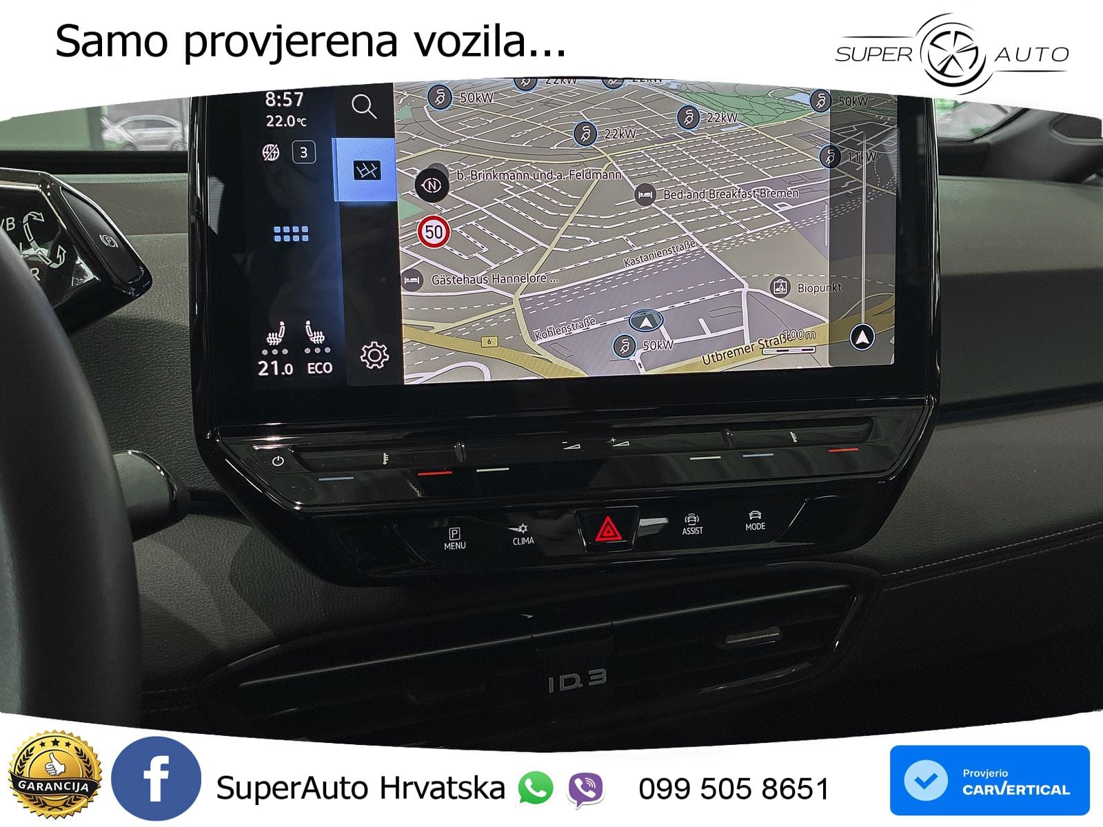 Volkswagen ID.3 Pro 62 kWh (204 KS) LED+GR SJED+ACC