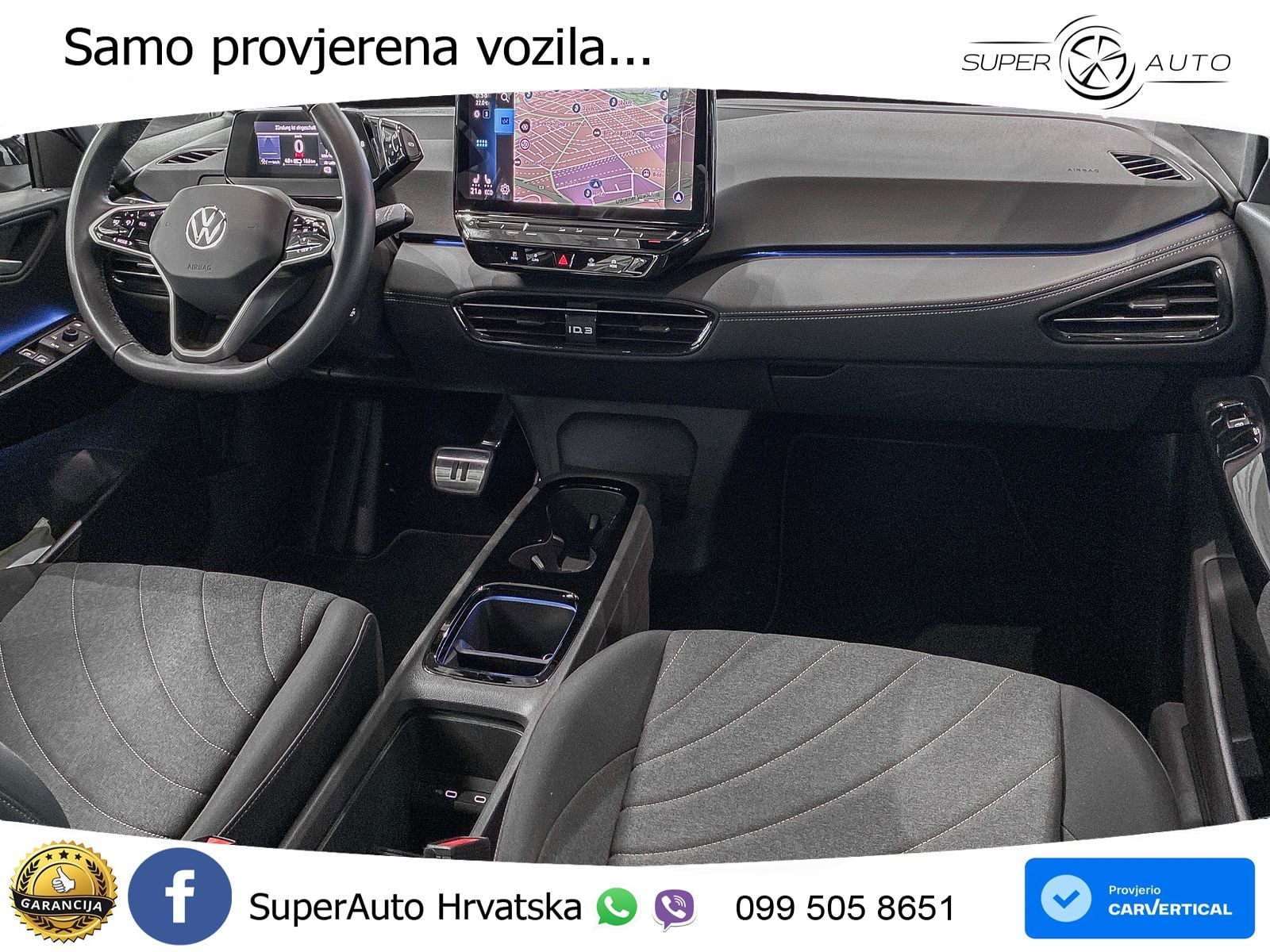Volkswagen ID.3 Pro 62 kWh (204 KS) LED+GR SJED+ACC