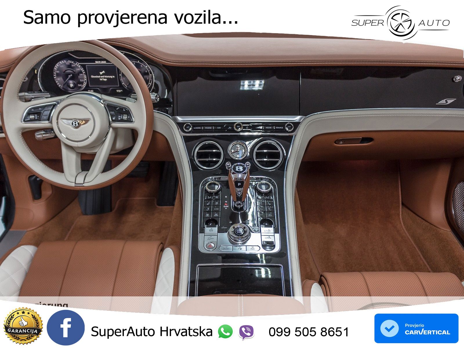 Bentley Continental GTC III 4.0 V8 (550 KS) AWD DCT ZRAČNI+ACC+4xGR SJED+360