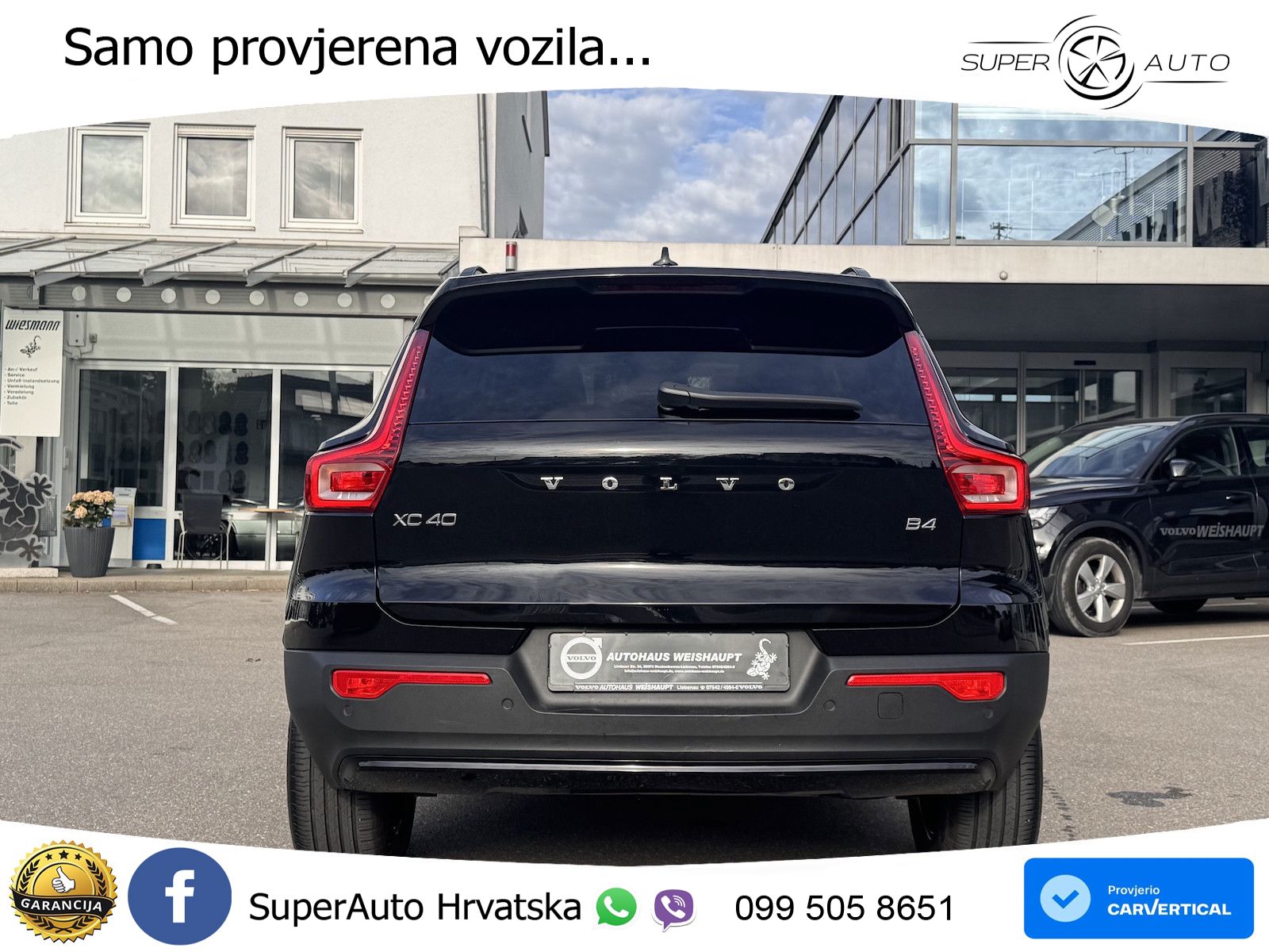 Volvo XC40 2.0 B4 197 KS Automatic LED+GR SJED+ACC