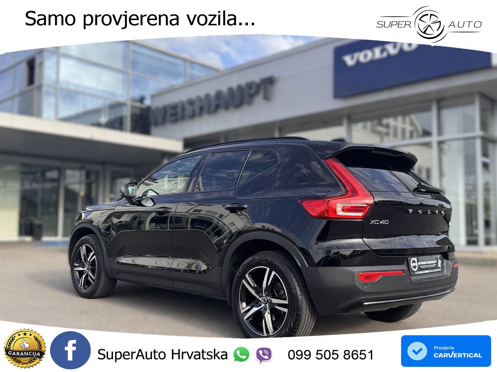 Volvo XC40 2.0 B4 197 KS Automatic LED+GR SJED+ACC