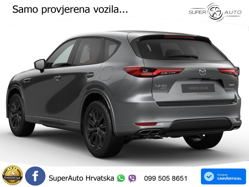 Mazda CX-60 3.3 e-Skyactiv D (254 KS) AWD Automatic LED+GR SJED+ACC