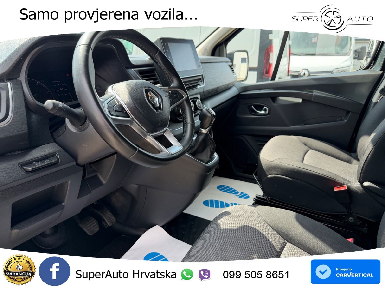 Renault Trafic Kasten 5-Sitze AUTOMATIK*AHK*KLIMA*KAMERA 150 KS