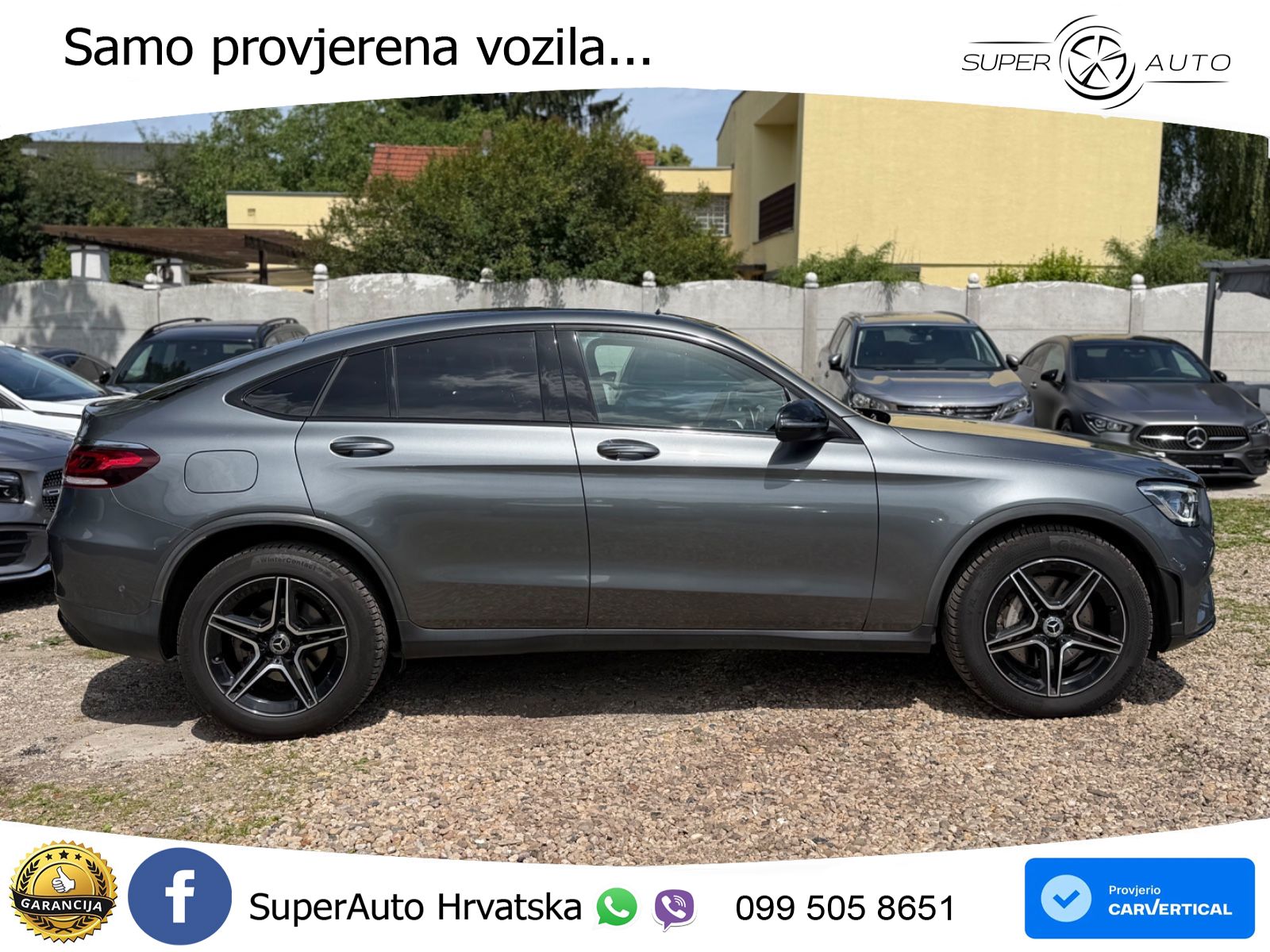 Mercedes GLC Coupe 220d (194 KS) 4MATIC G-TRONIC AMG LED+GR SJED+ACC