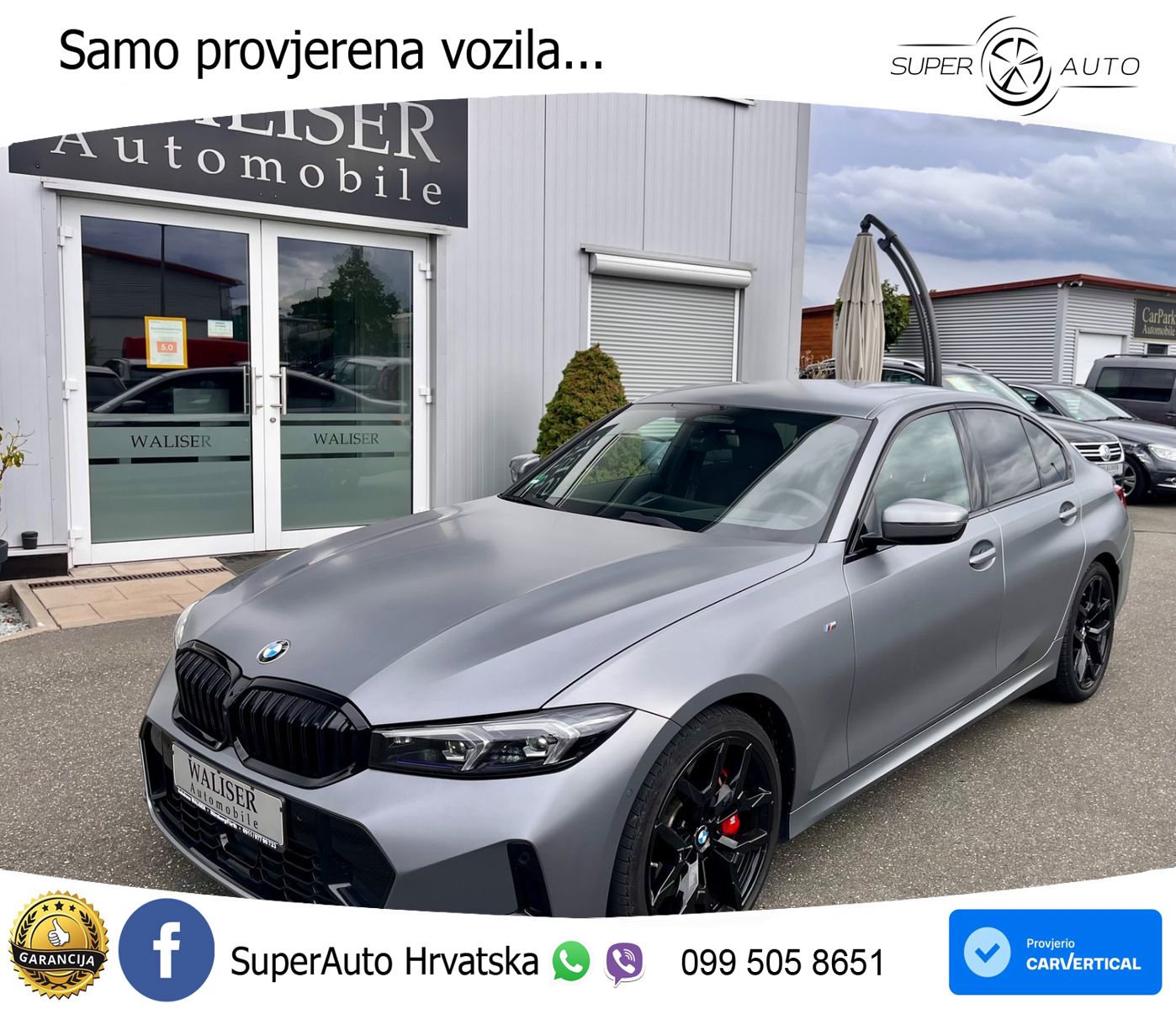 BMW 320d (190 KS) xDrive Steptronic M Sport LED+GR SJED+ACC