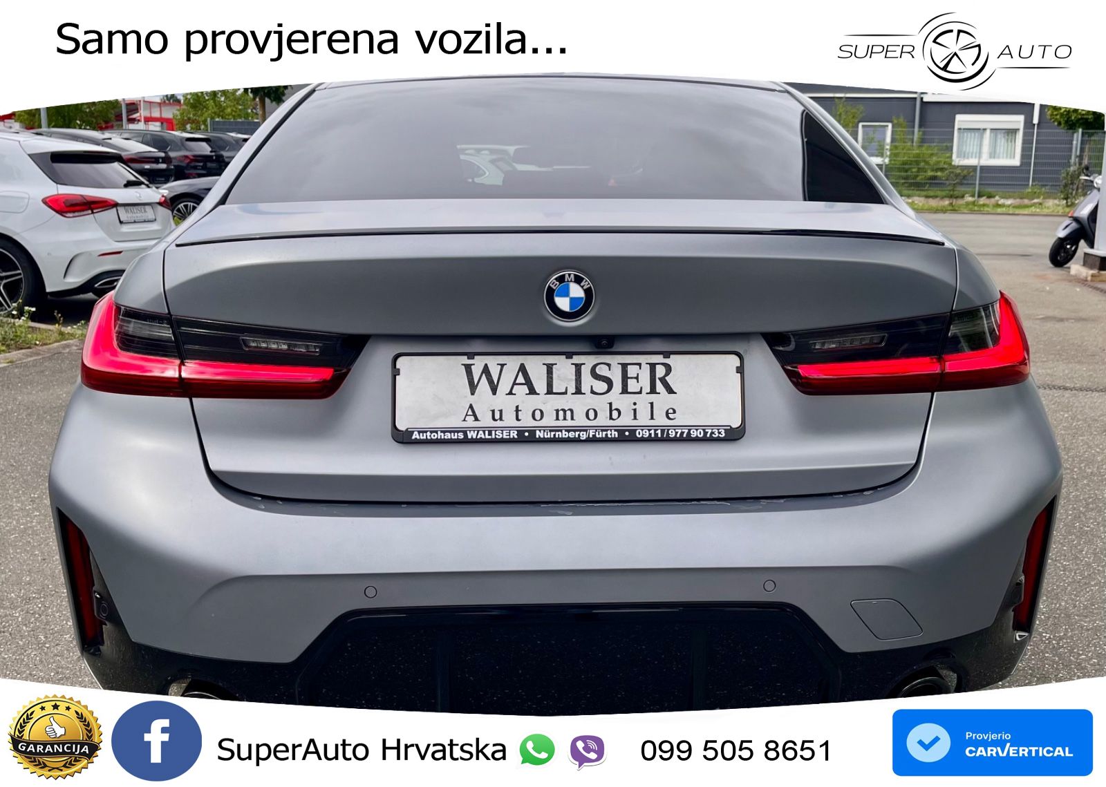 BMW 320d (190 KS) xDrive Steptronic M Sport LED+GR SJED+ACC