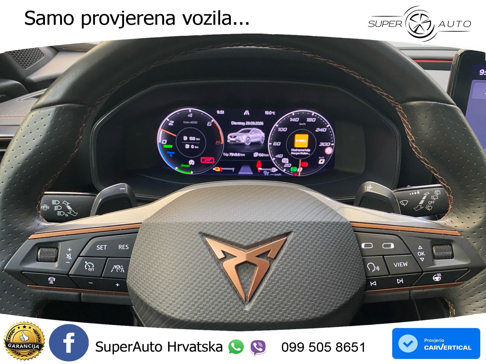 Cupra Formentor 1.4 TSI (245 KS) e-Hybrid DSG VZ LED+GR SJED+ACC
