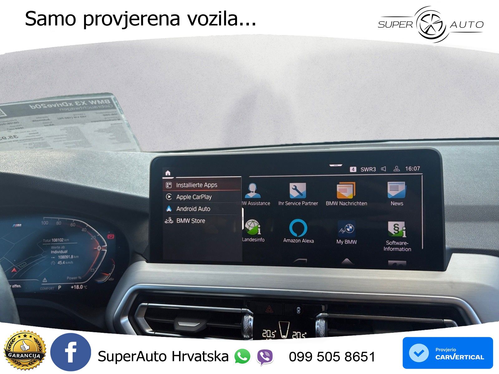 BMW X3 20d xDrive Steptronic M Sport