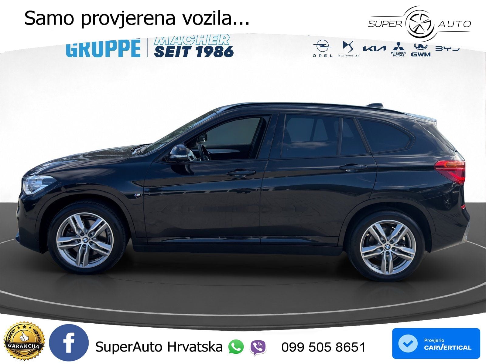 BMW X1 20i (192 KS) Steptronic M Sport LED+GR SJED+ACC