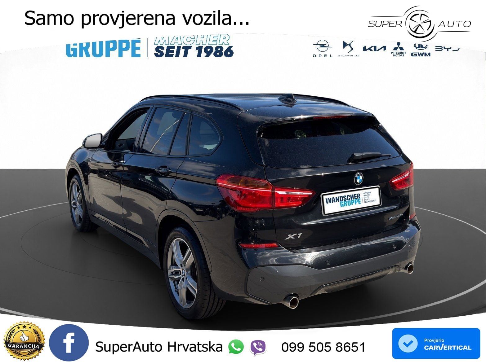 BMW X1 20i (192 KS) Steptronic M Sport LED+GR SJED+ACC