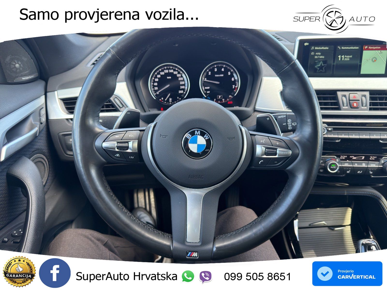 BMW X1 20i (192 KS) Steptronic M Sport LED+GR SJED+ACC