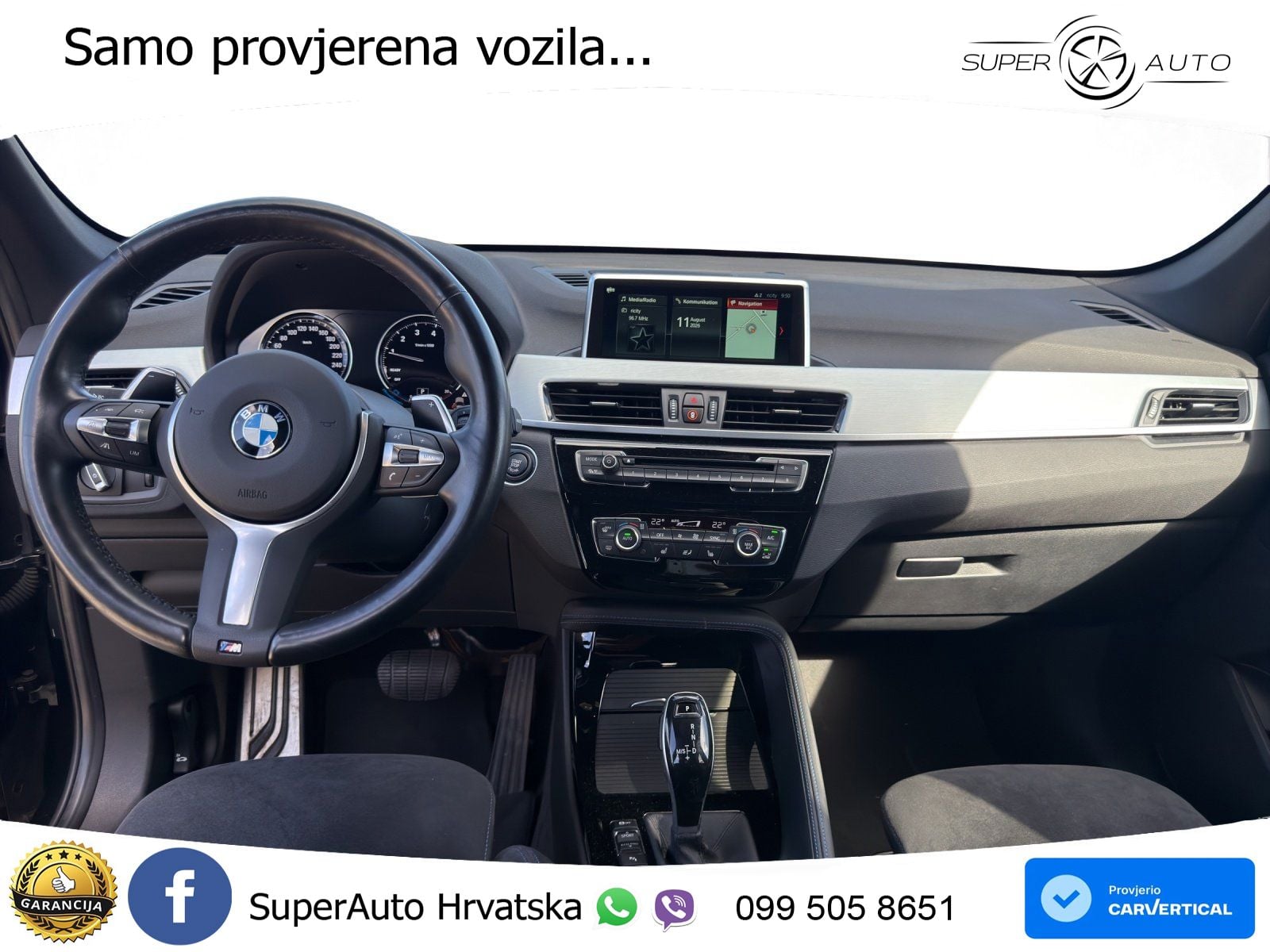 BMW X1 20i (192 KS) Steptronic M Sport LED+GR SJED+ACC
